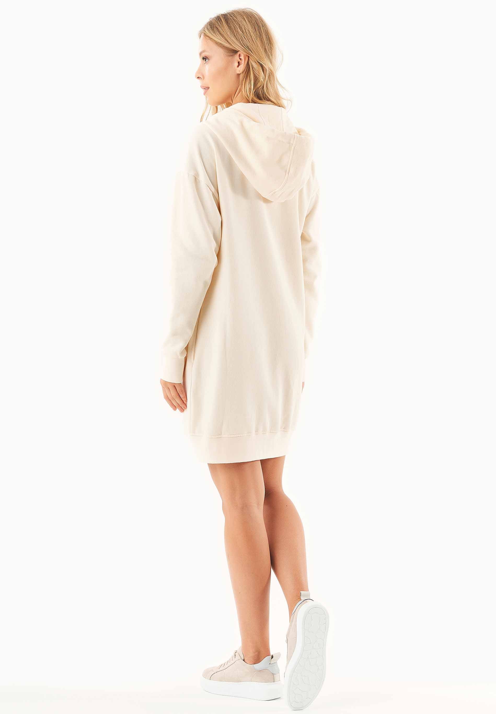 Soft Touch Lange Sweatjacke aus Bio-Baumwolle