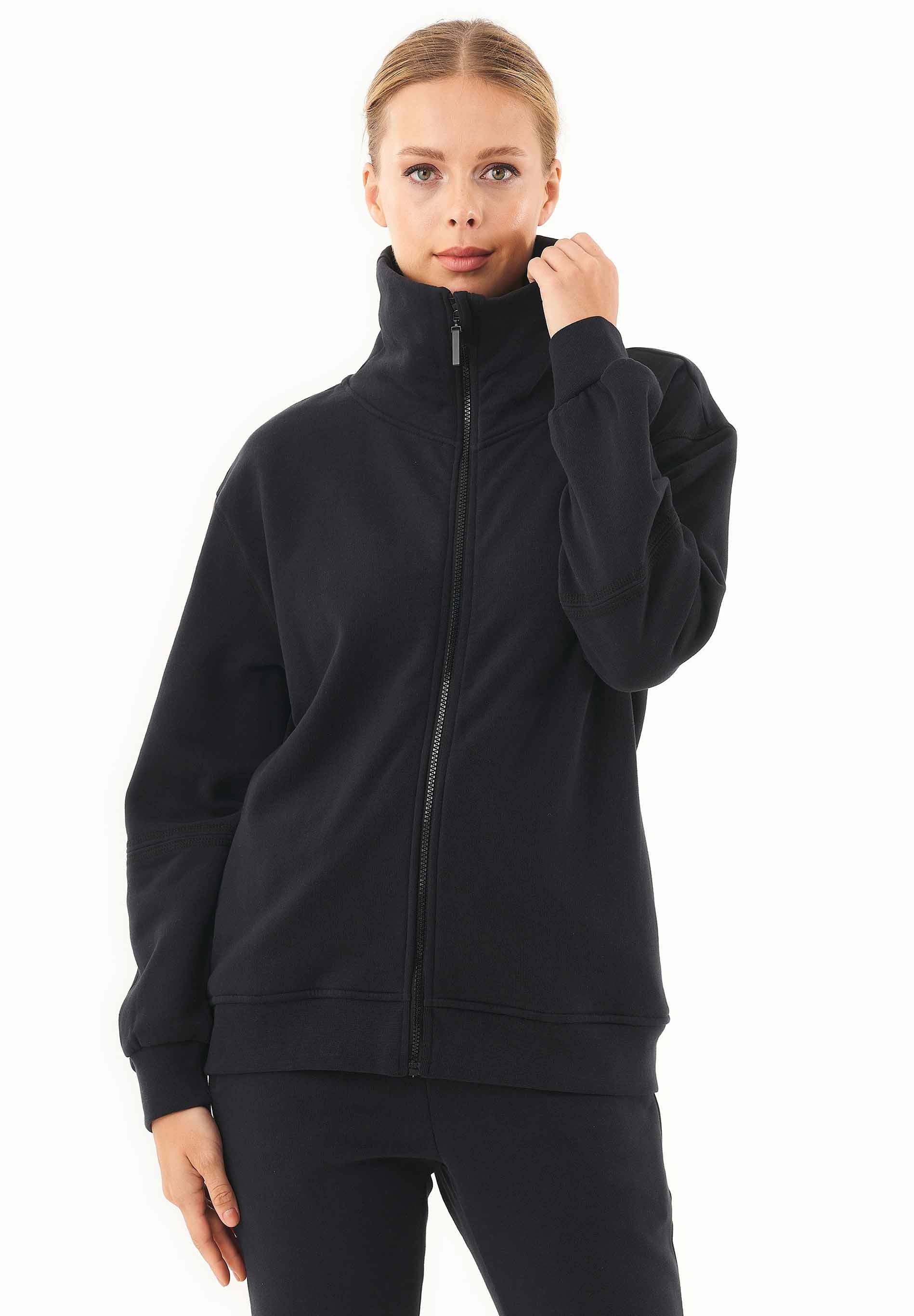 Soft Touch Sweatjacke aus Bio-Baumwolle