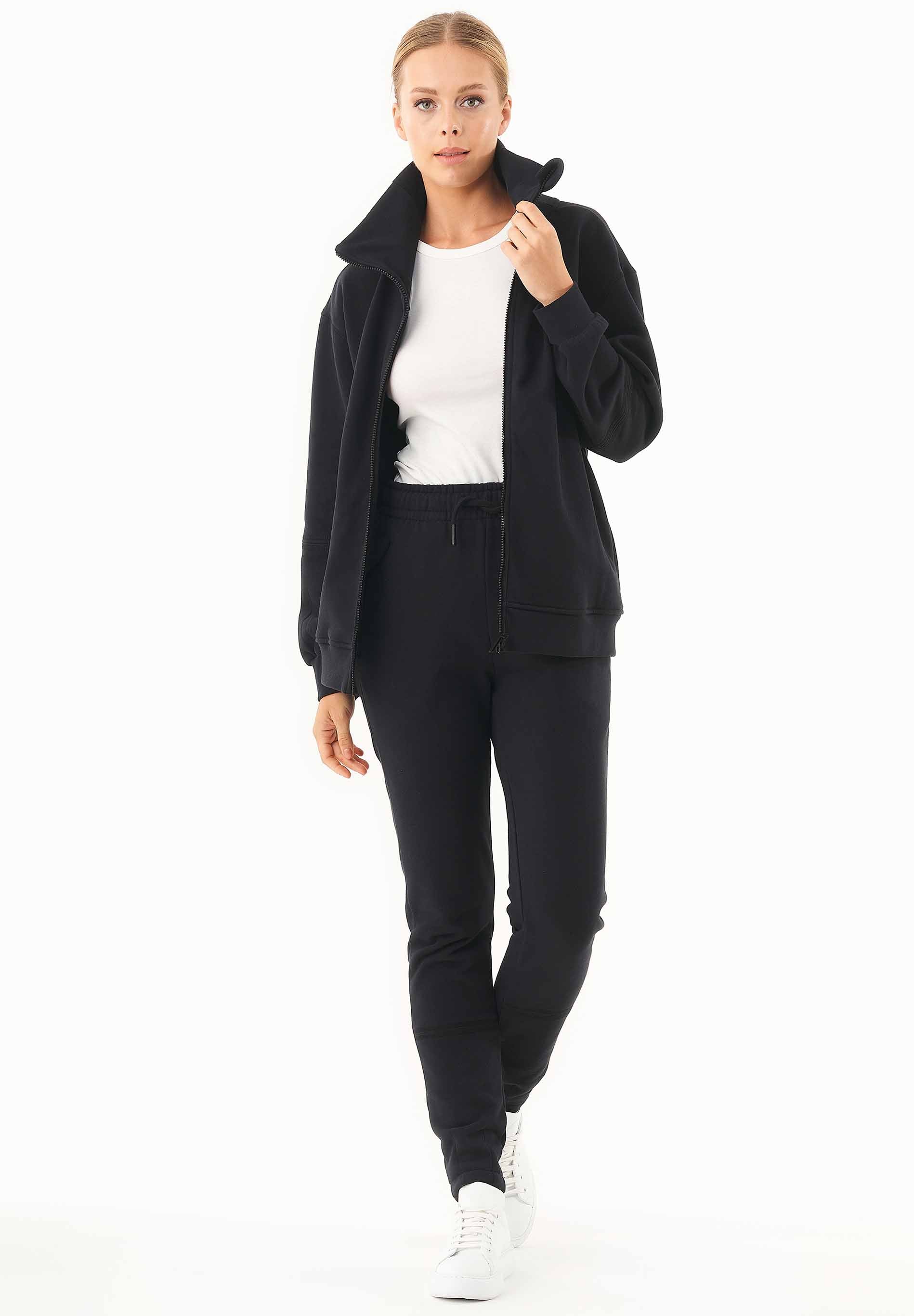 Soft Touch Sweatjacke aus Bio-Baumwolle