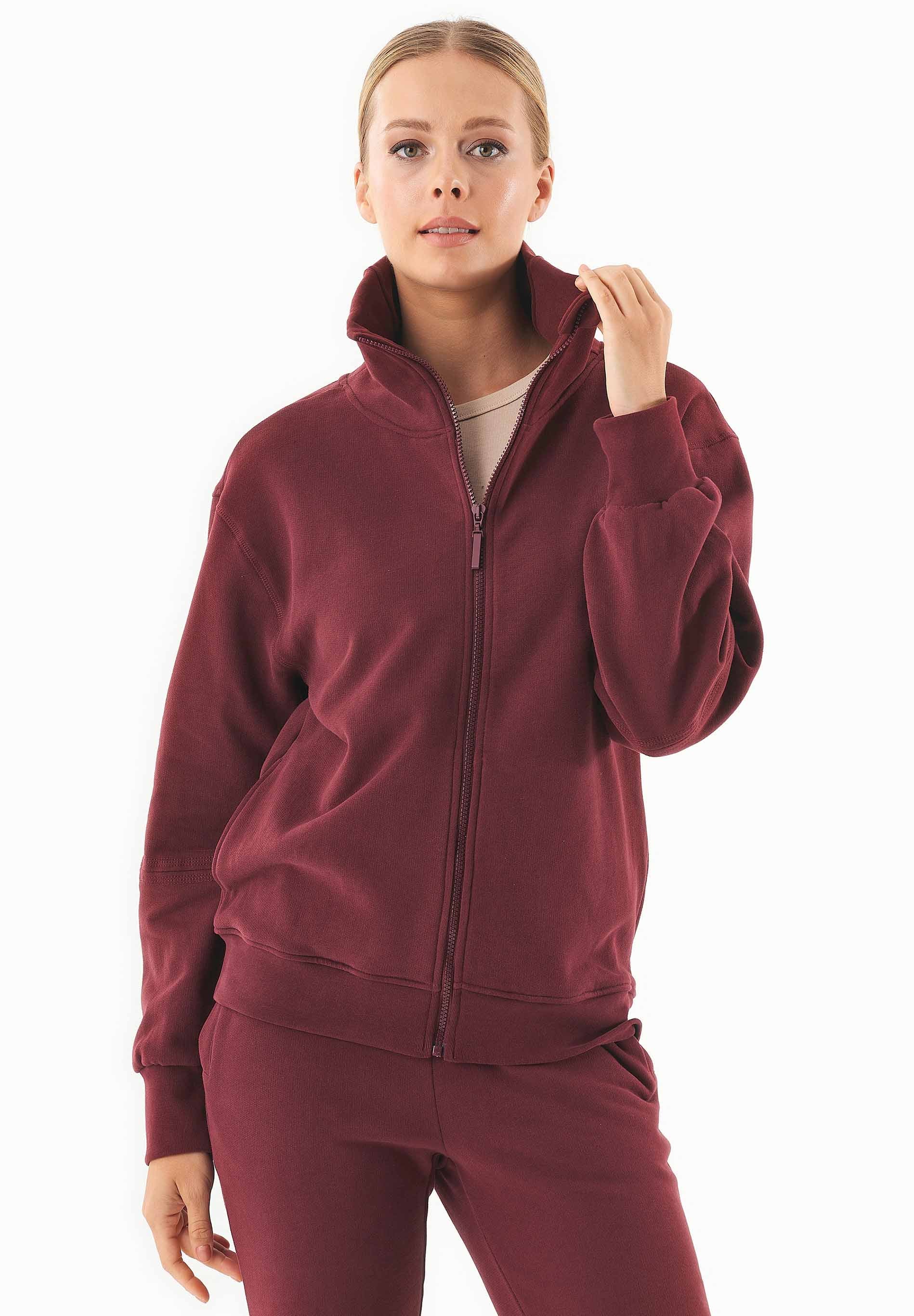 Soft Touch Sweatjacke aus Bio-Baumwolle