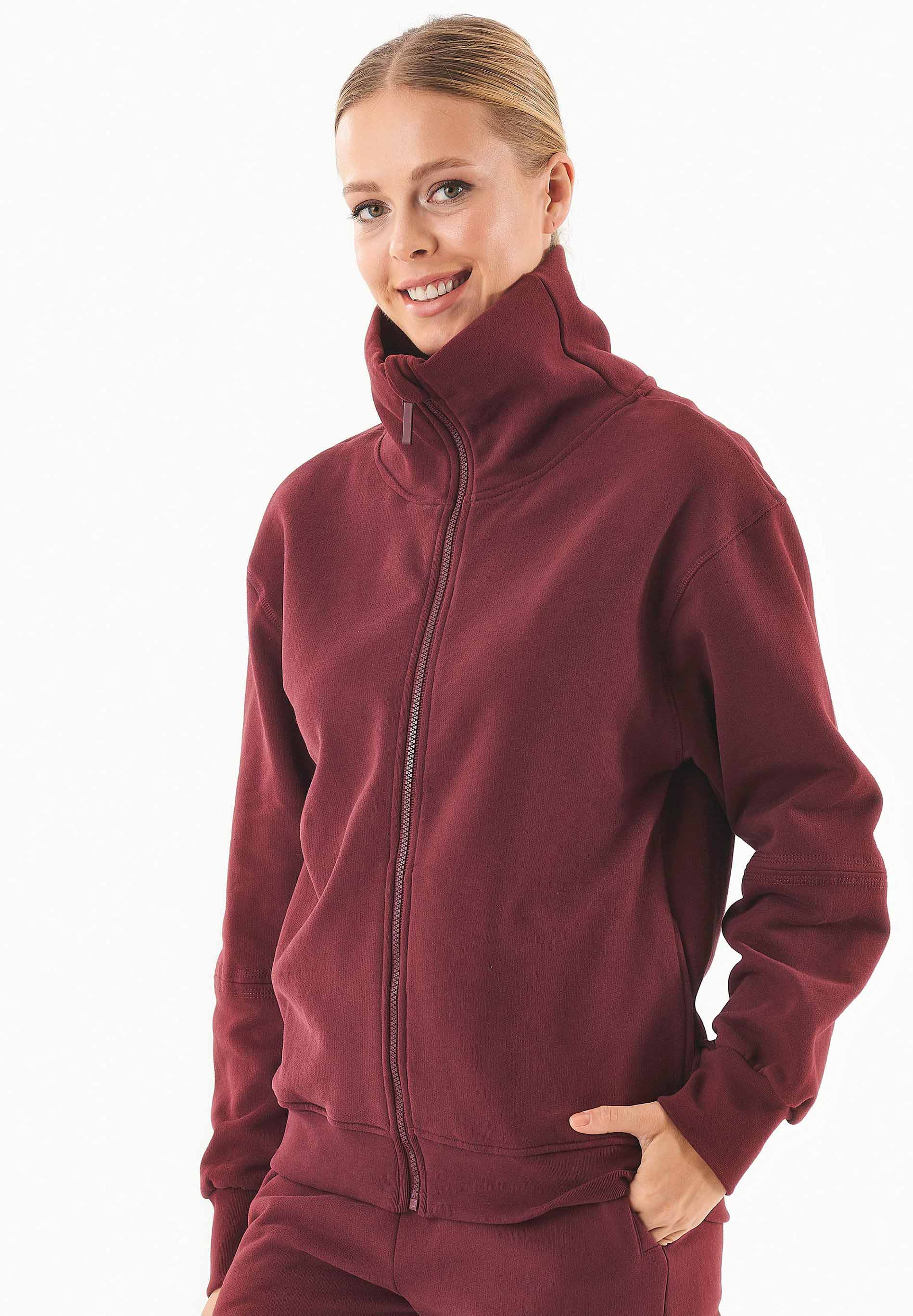 Soft Touch Sweatjacke aus Bio-Baumwolle
