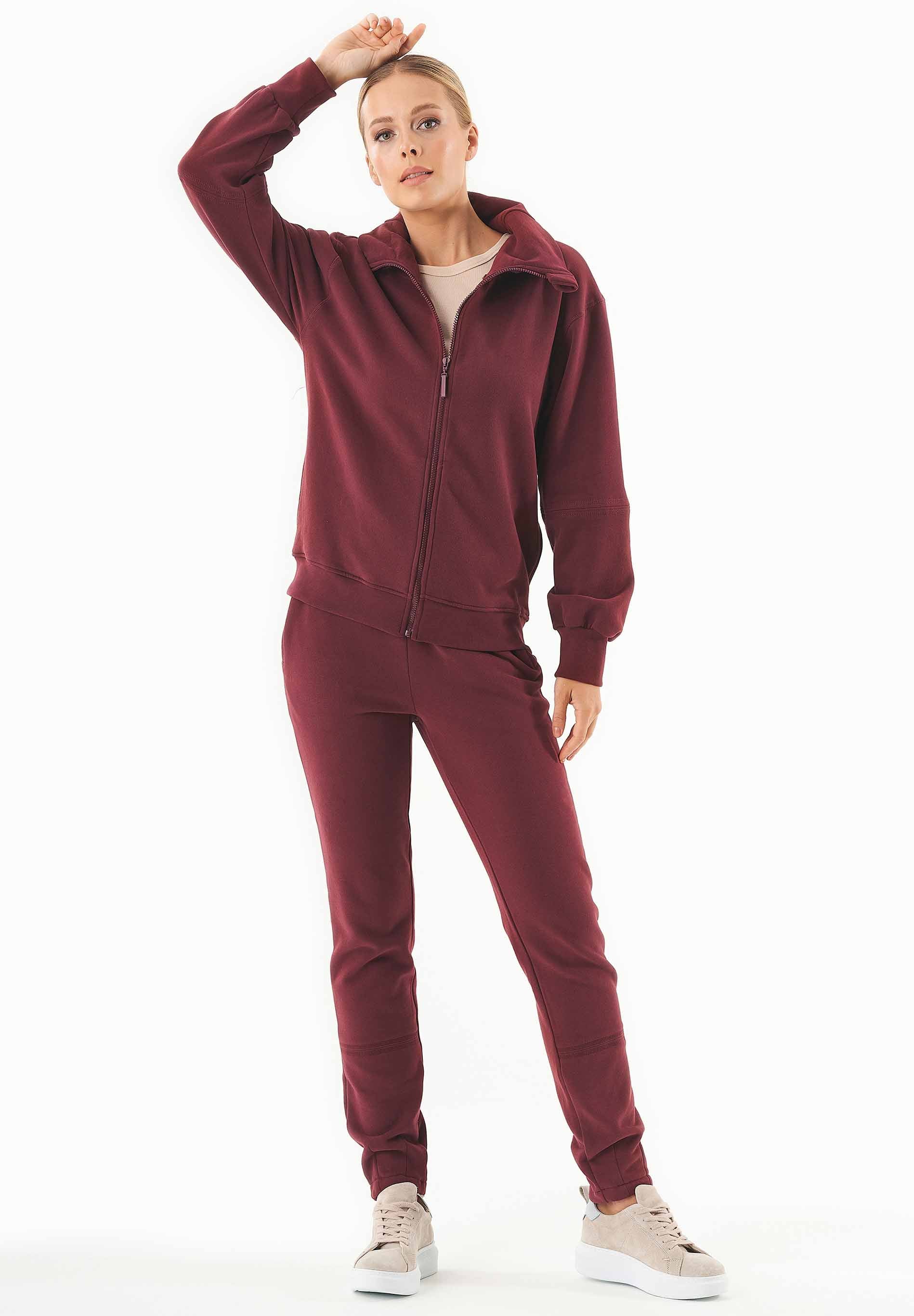 Soft Touch Sweatjacke aus Bio-Baumwolle