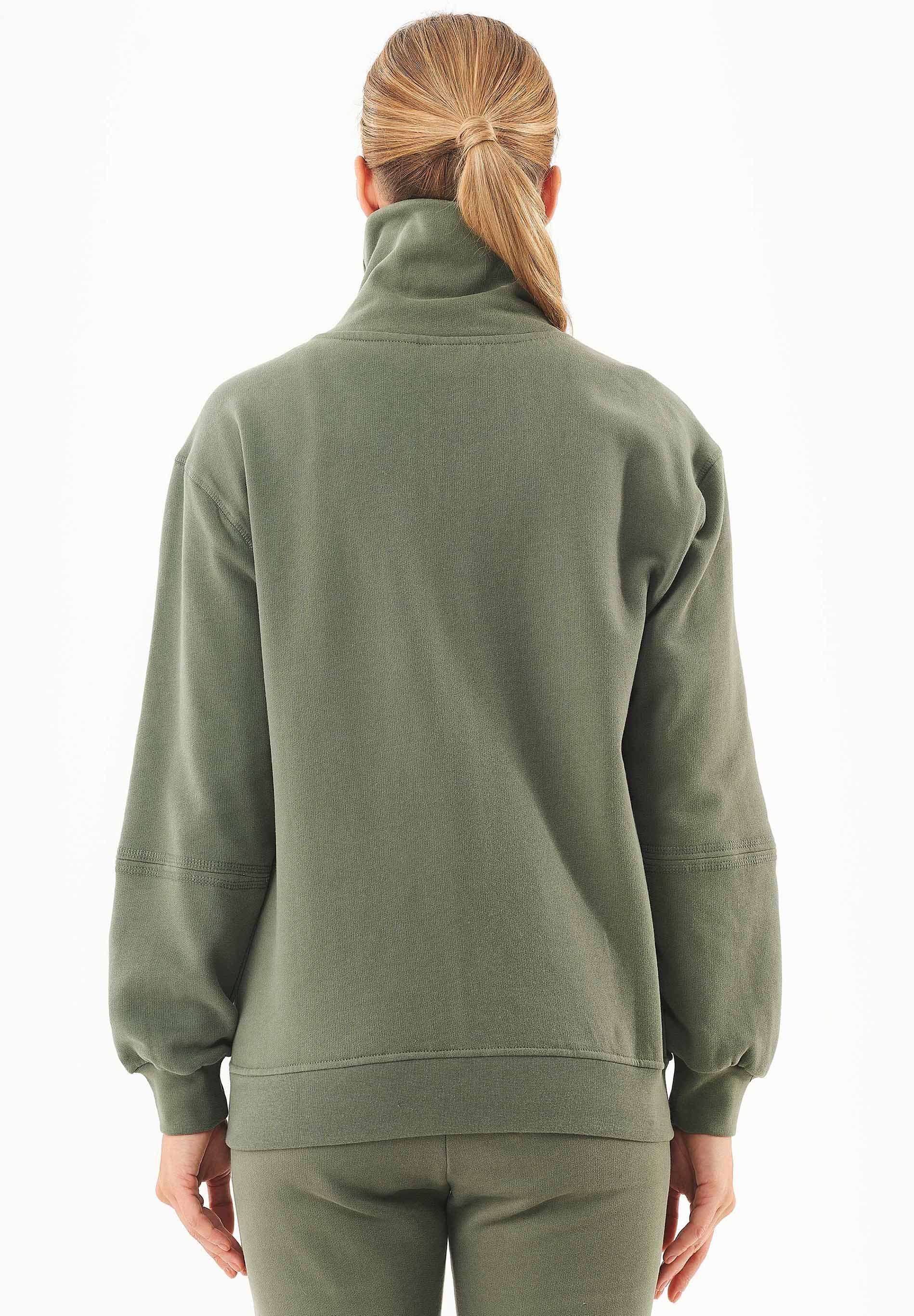 Soft Touch Sweatjacke aus Bio-Baumwolle