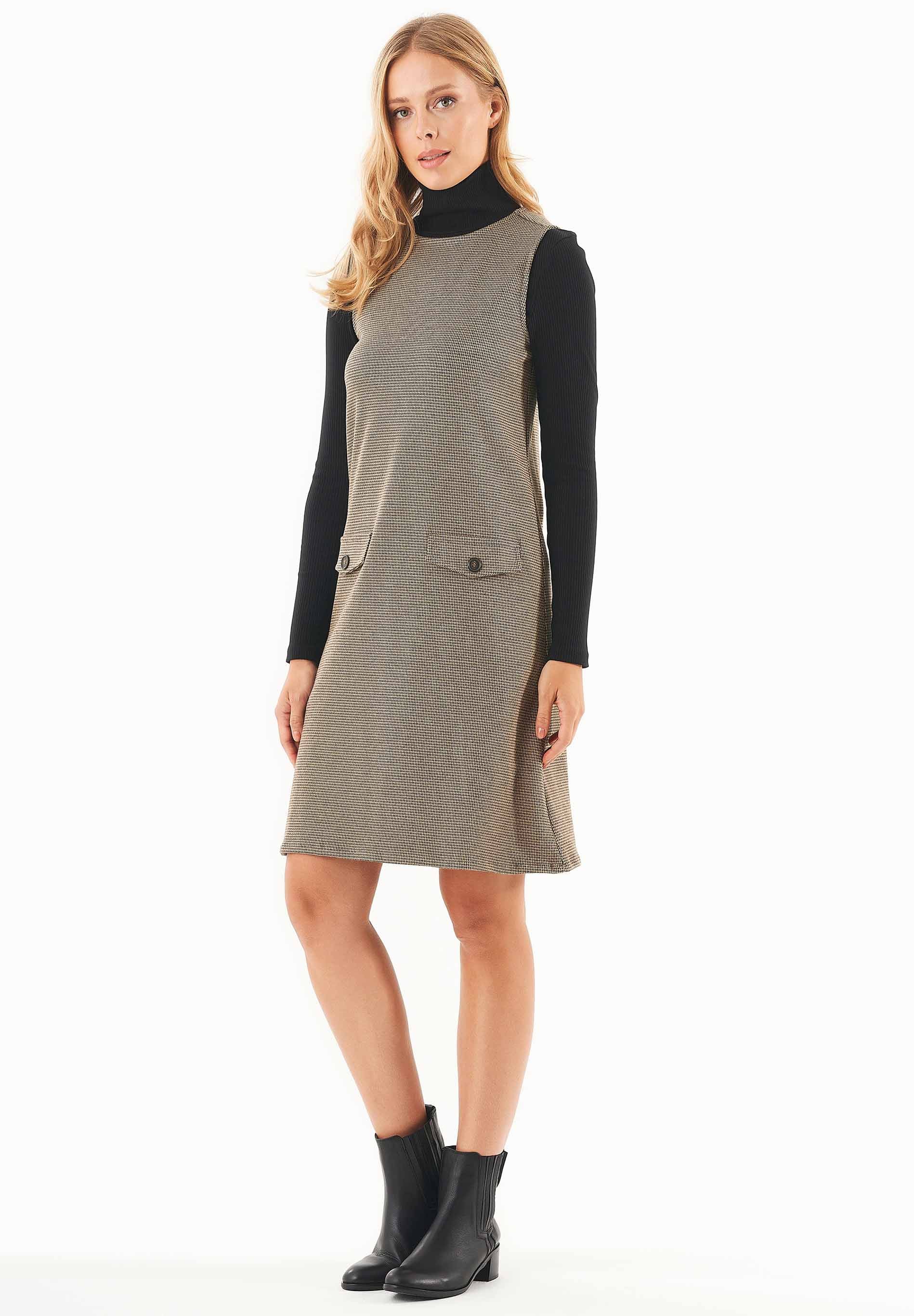 Kleid aus Bio-Baumwolle-Mix