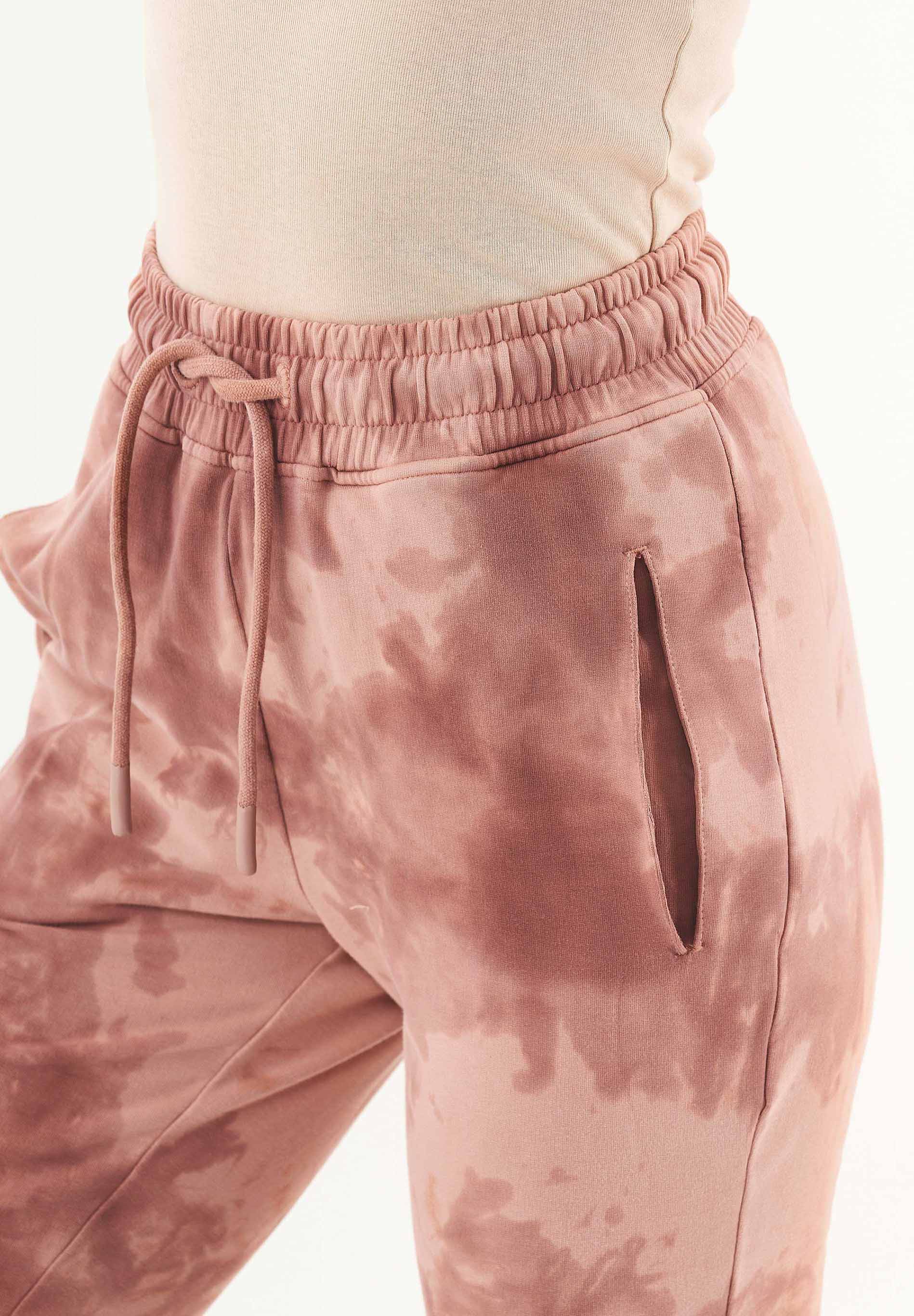 Tie-Dye Sweathose aus Bio-Baumwolle