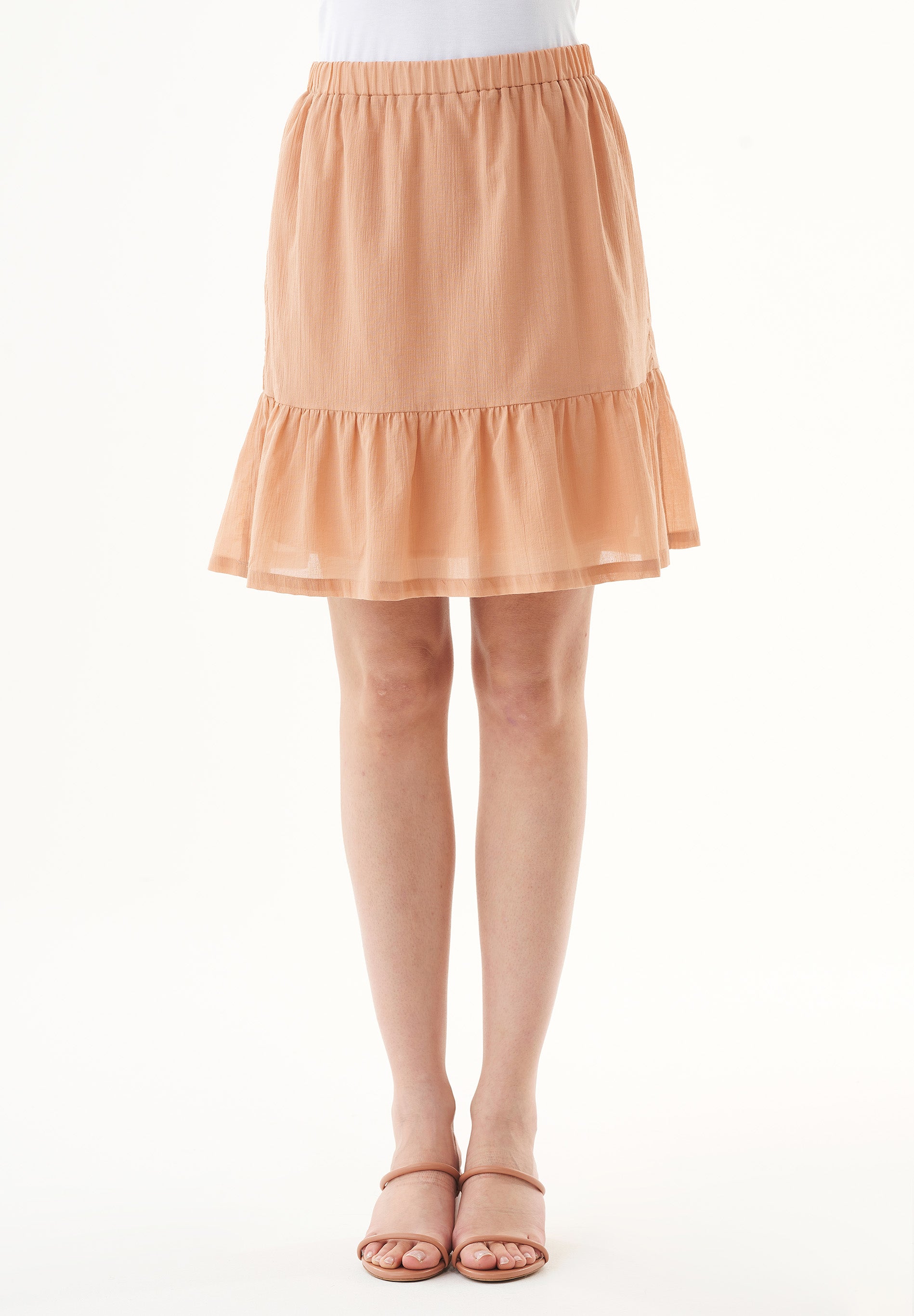 Rock aus Bio-Baumwoll-Voile