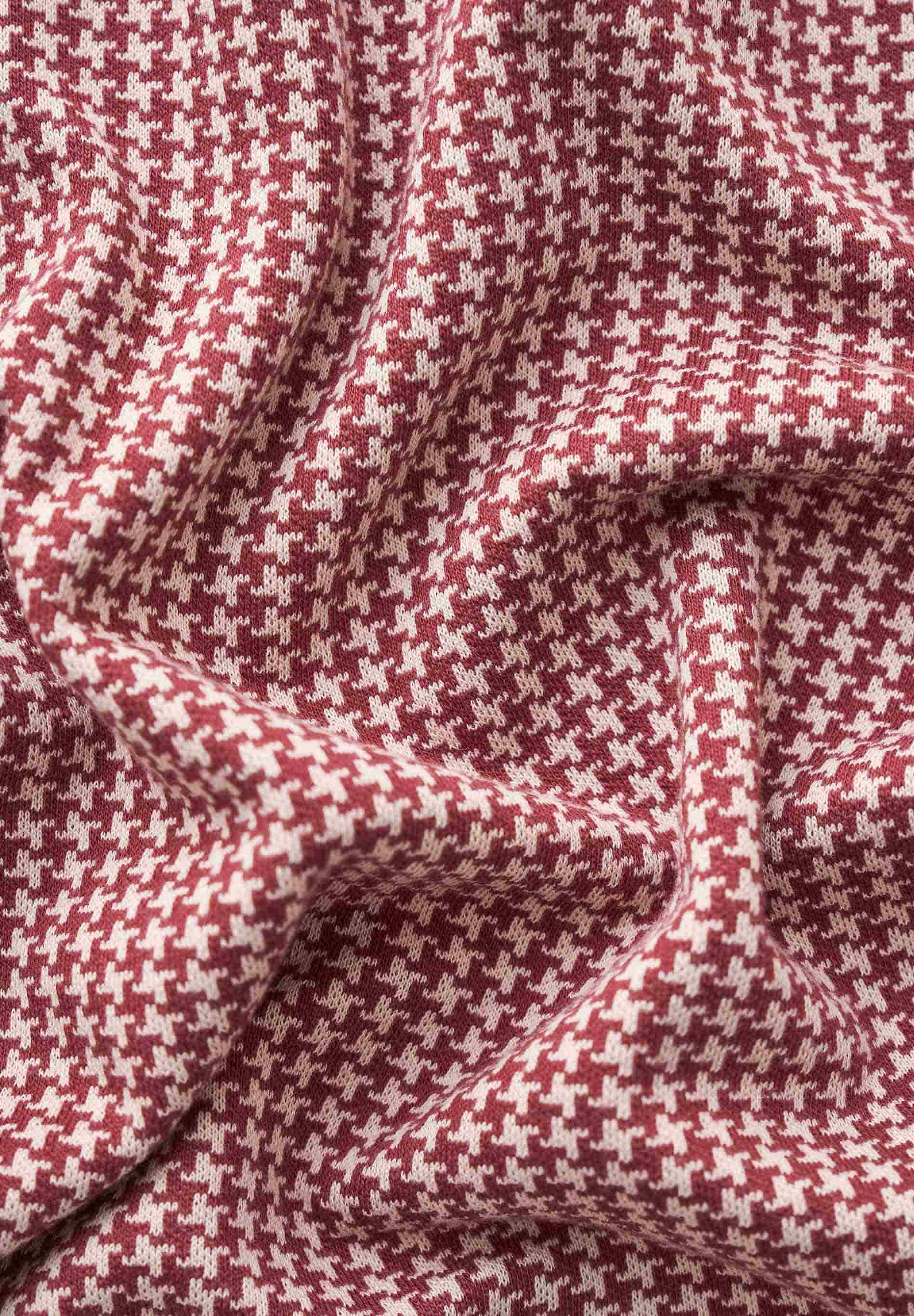 Pied de Poule Hose aus Bio-Baumwolle
