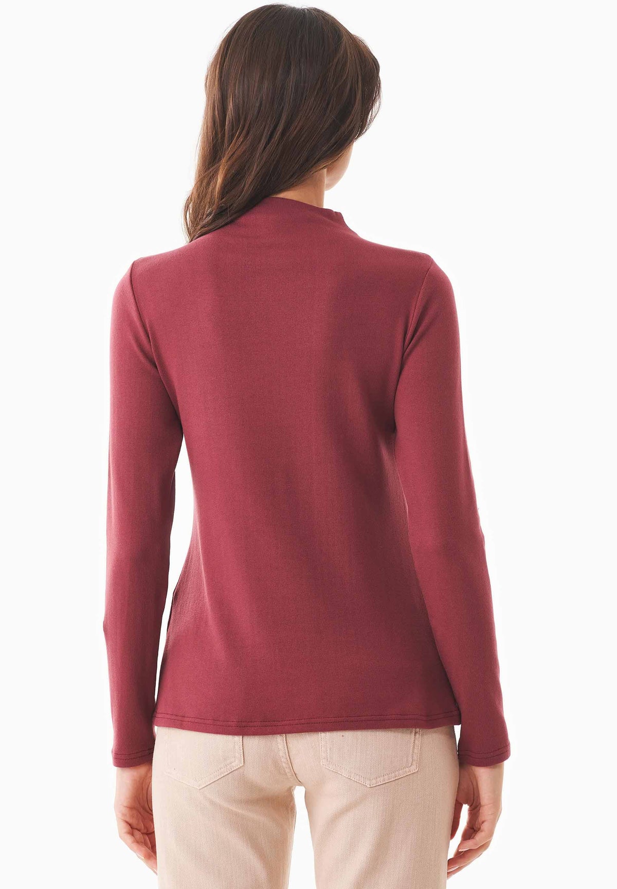 Langarmshirt aus Bio-Baumwolle und TENCEL™ Modal – Ansicht 5
