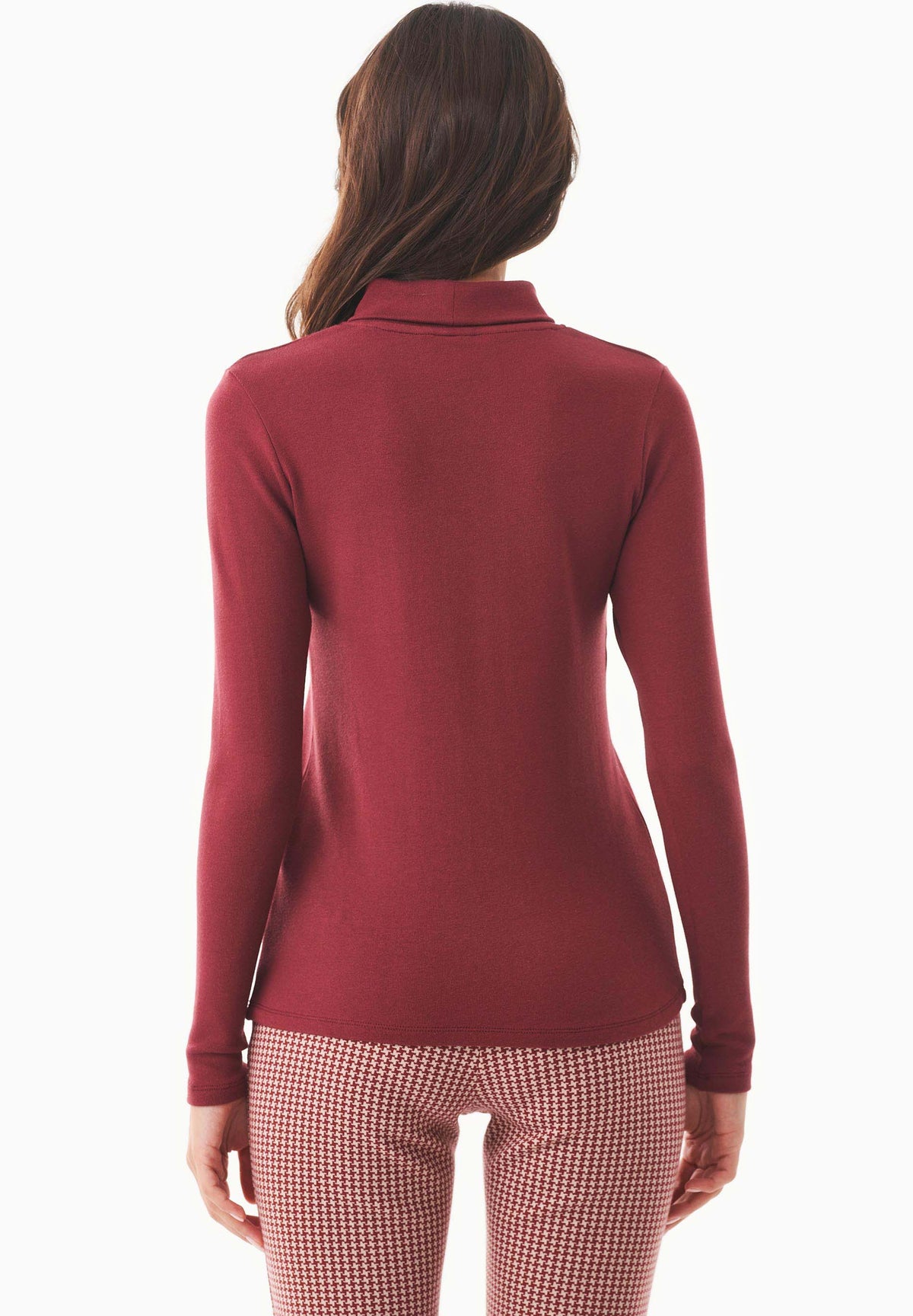 Rollkragenshirt aus Bio-Baumwolle und TENCEL™ Modal – Ansicht 5