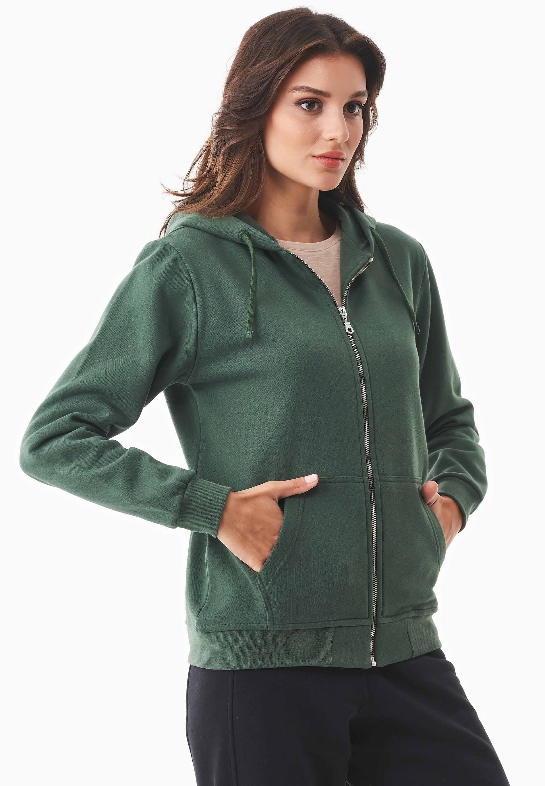 Soft Touch Sweatjacke aus Bio-Baumwolle