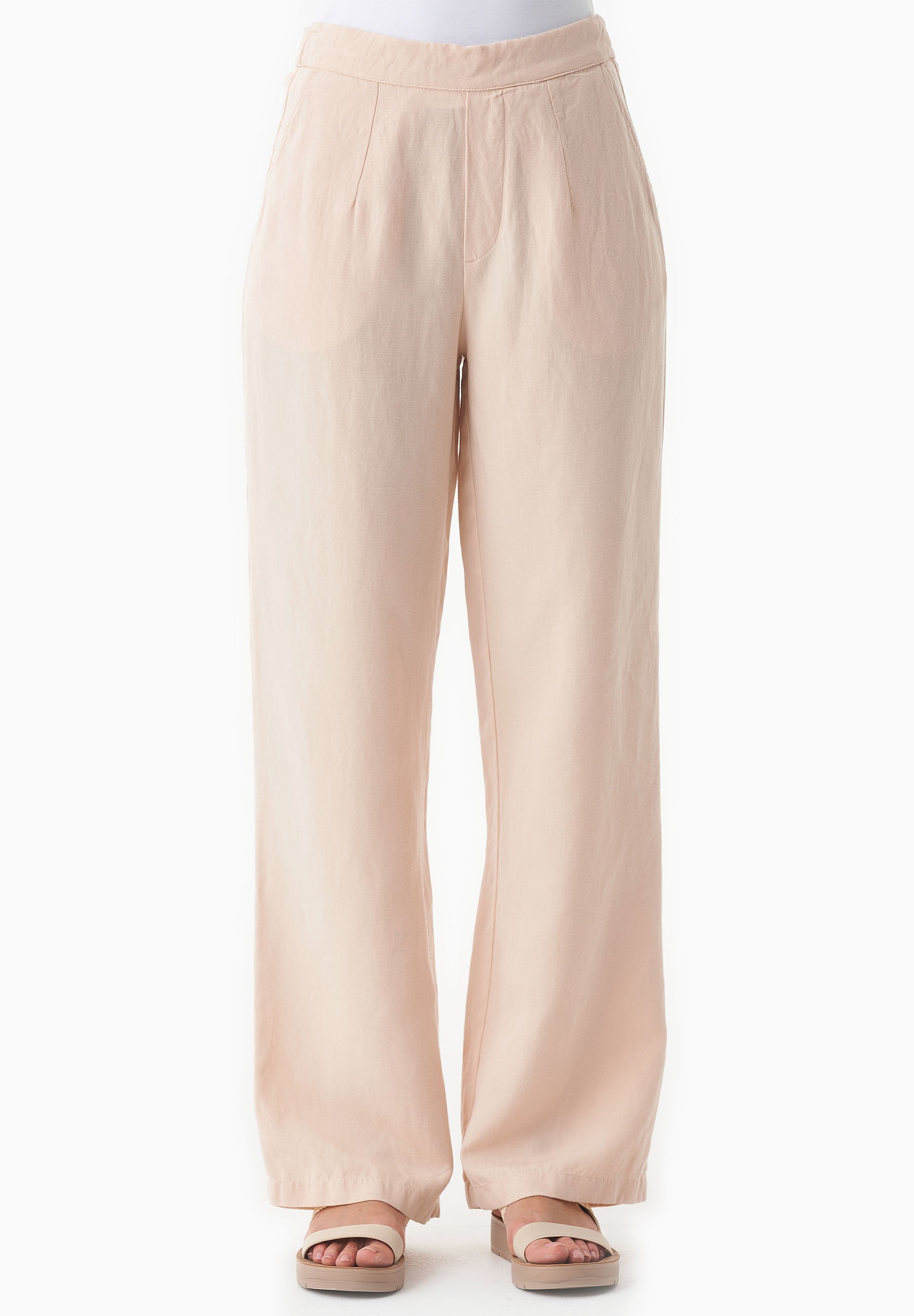 Hose aus TENCEL™ Lyocell und Leinen