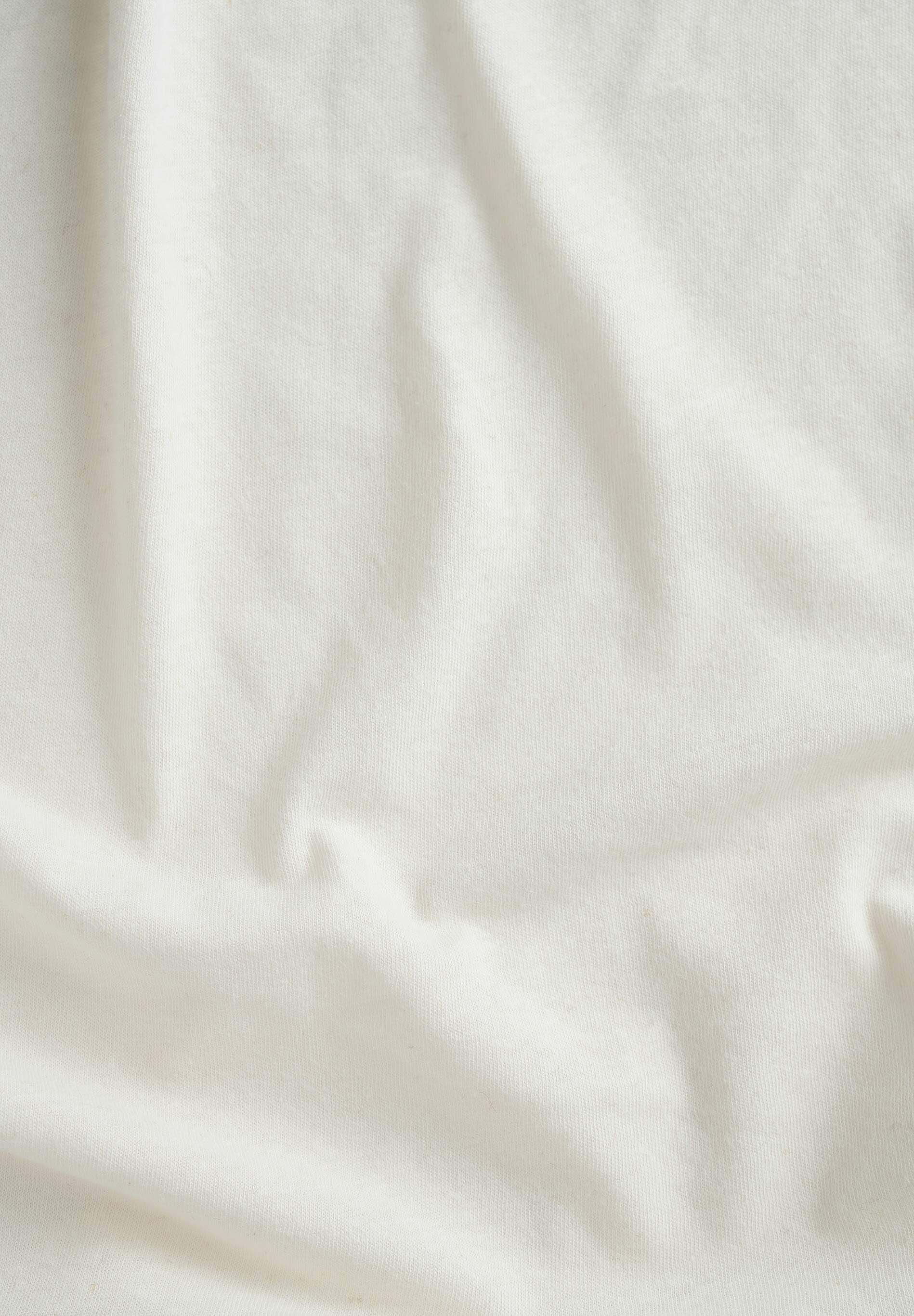 T-shirt aus Bio-Baumwolle und Leinen