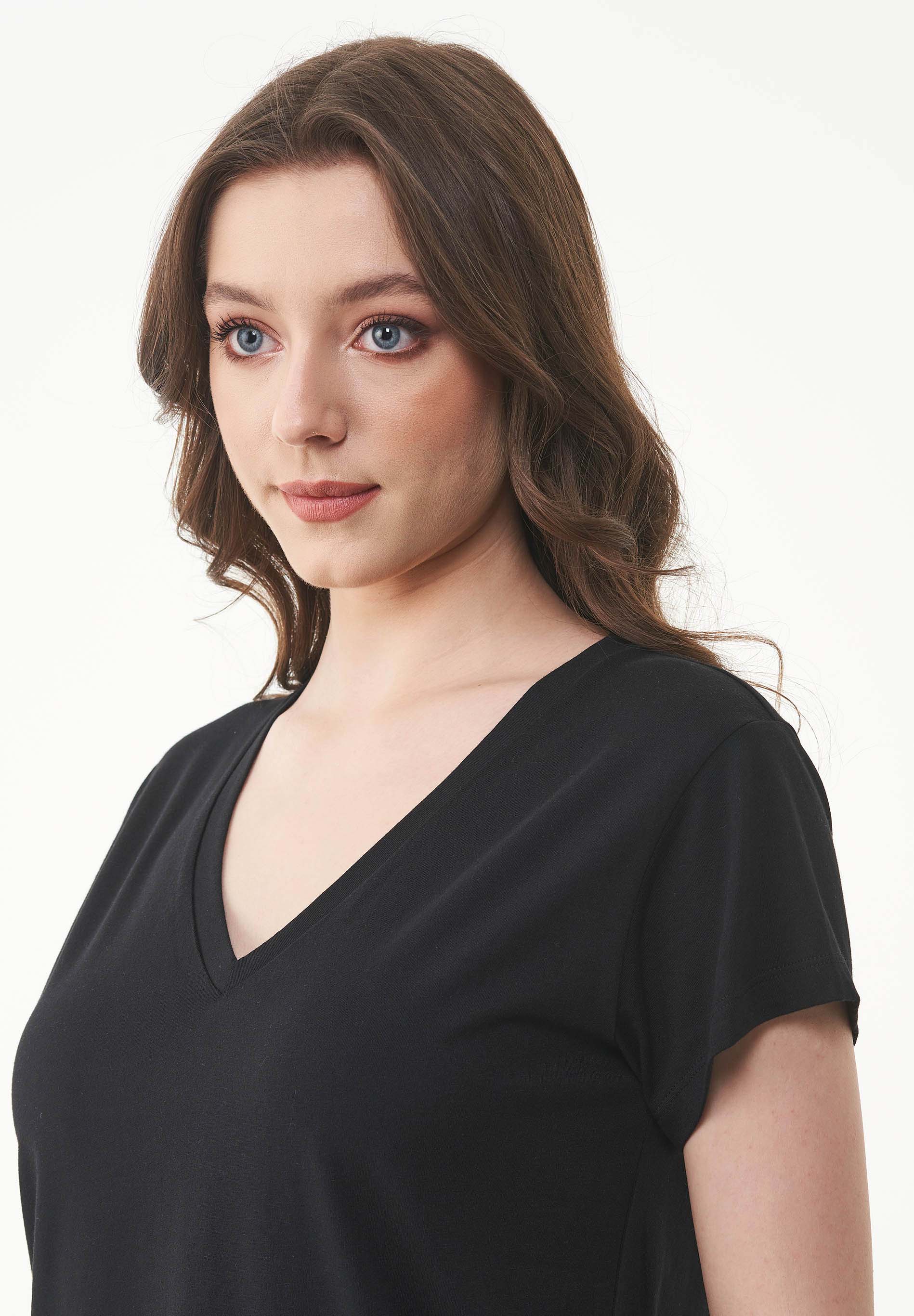 T-Shirt aus TENCEL™ Modal und Bio-Baumwolle