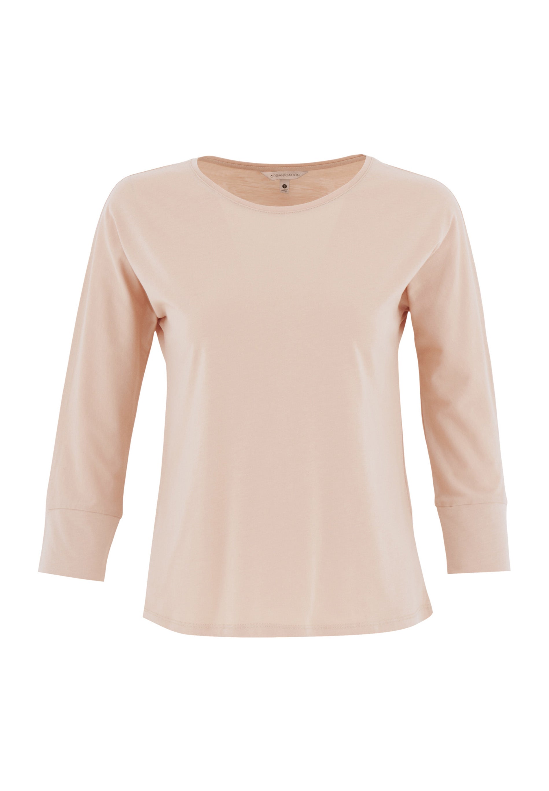 3/4-Arm-Shirt aus TENCEL™ Modal und Bio-Baumwolle