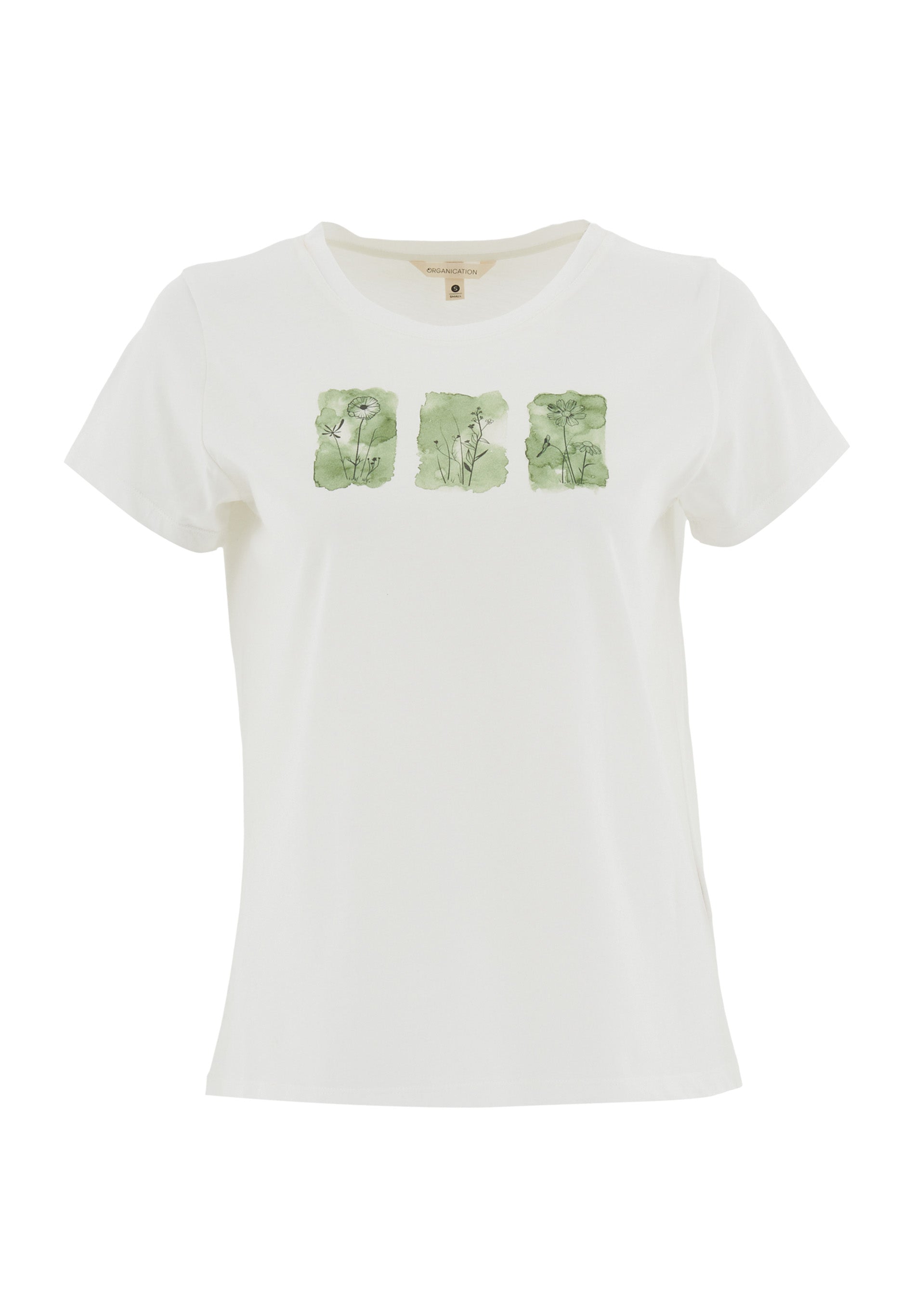 T-Shirt aus Bio-Baumwolle mit Print