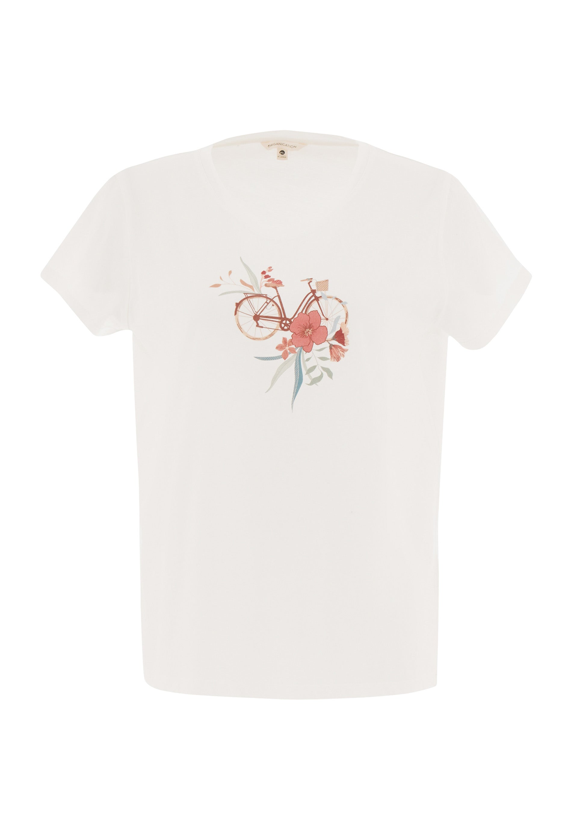 T-Shirt aus Bio-Baumwolle mit Print