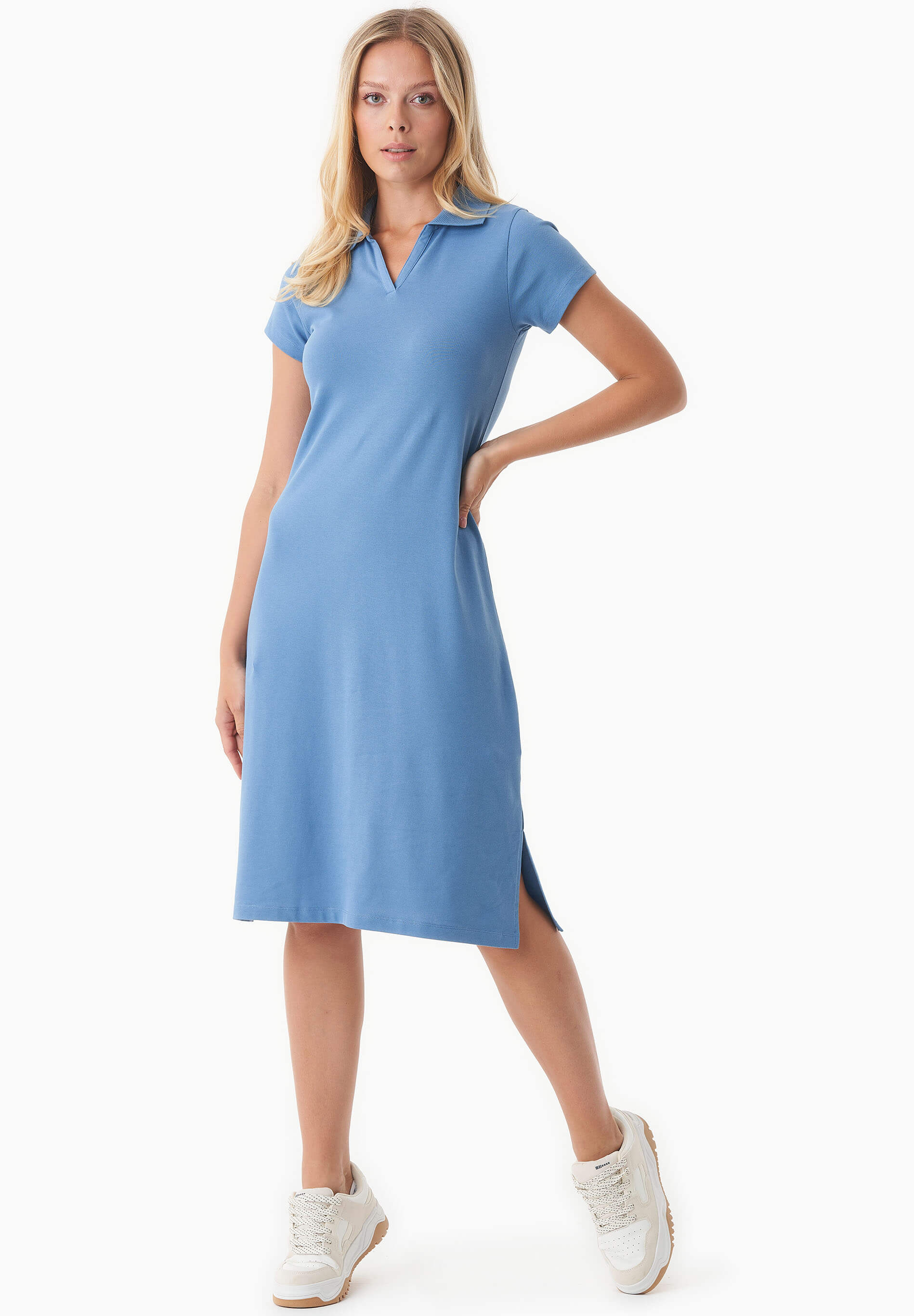 Polokleid aus Bio-Baumwolle