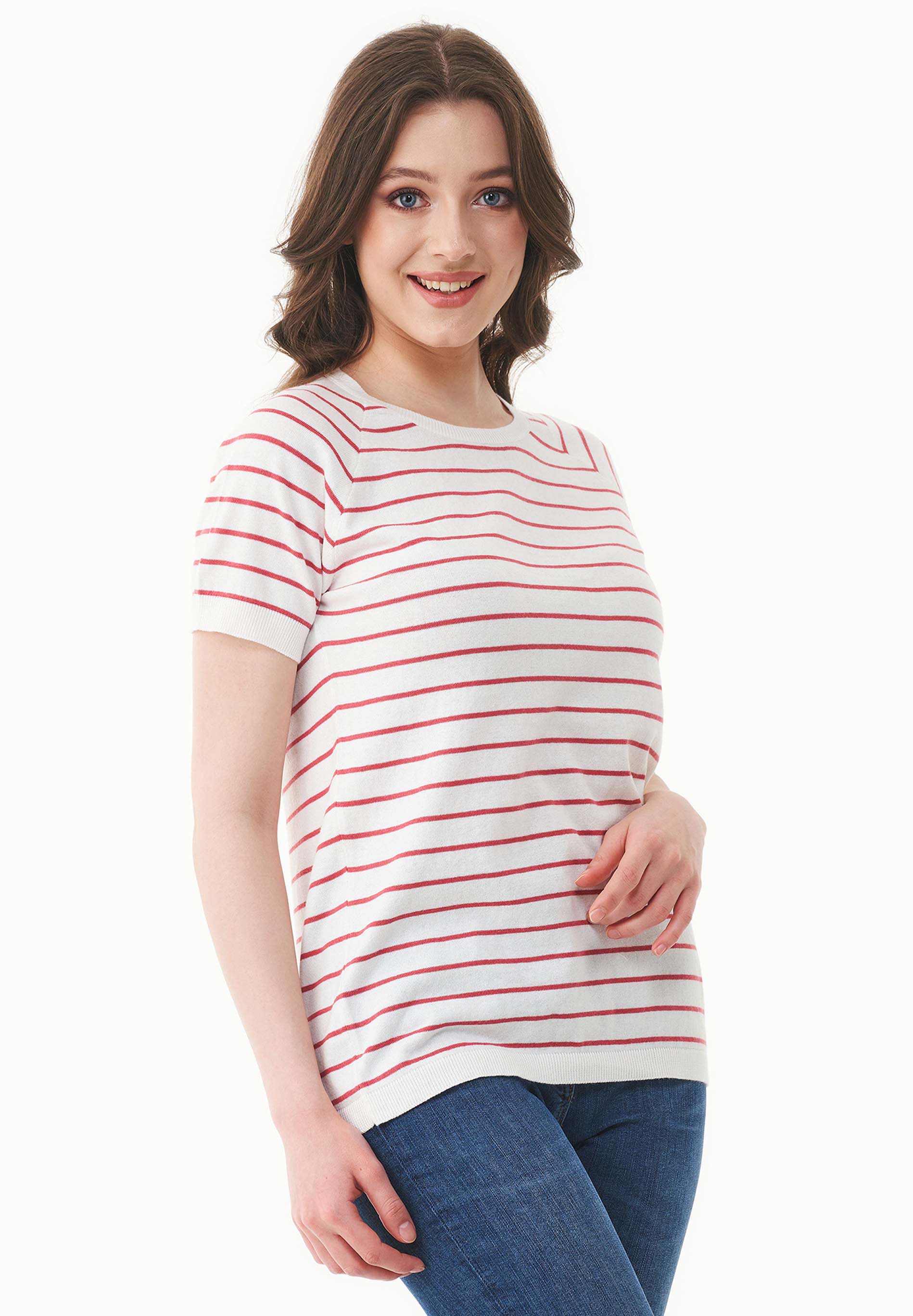 Strickshirt aus Bio-Baumwolle
