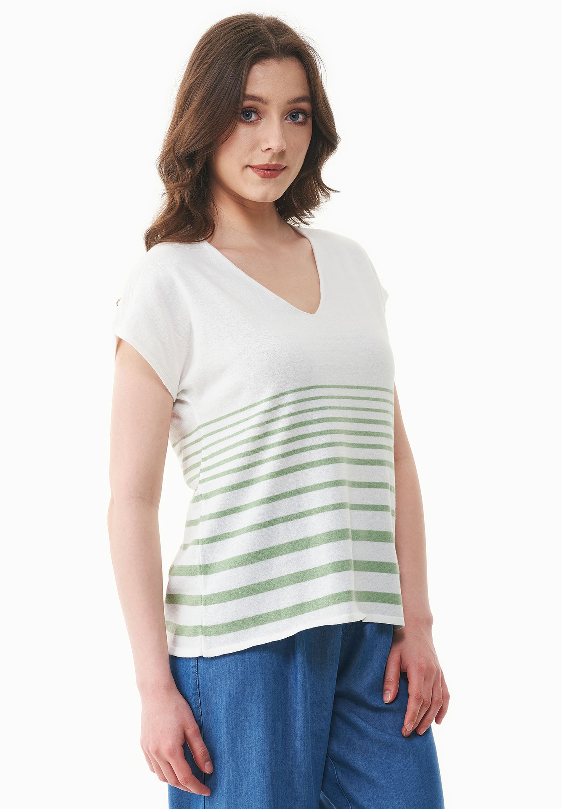 Strickshirt aus Bio-Baumwolle