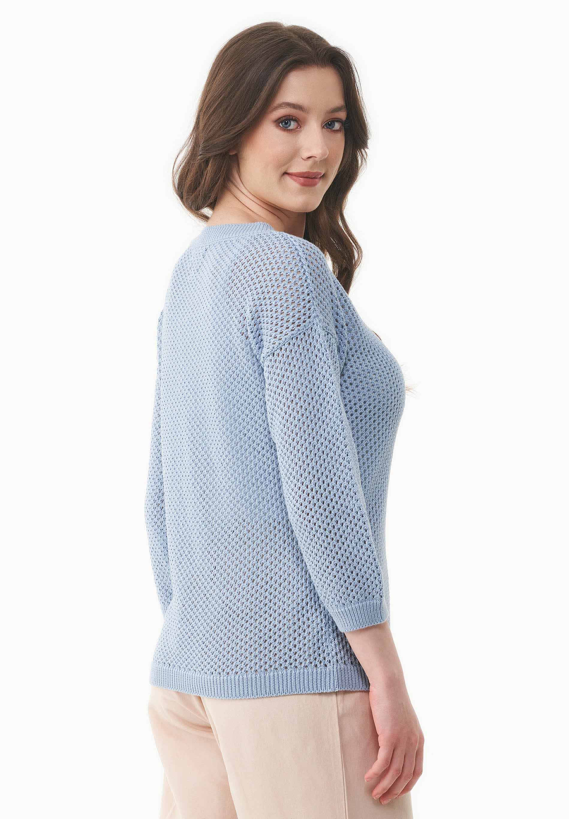 Strickpullover aus Bio-Baumwolle