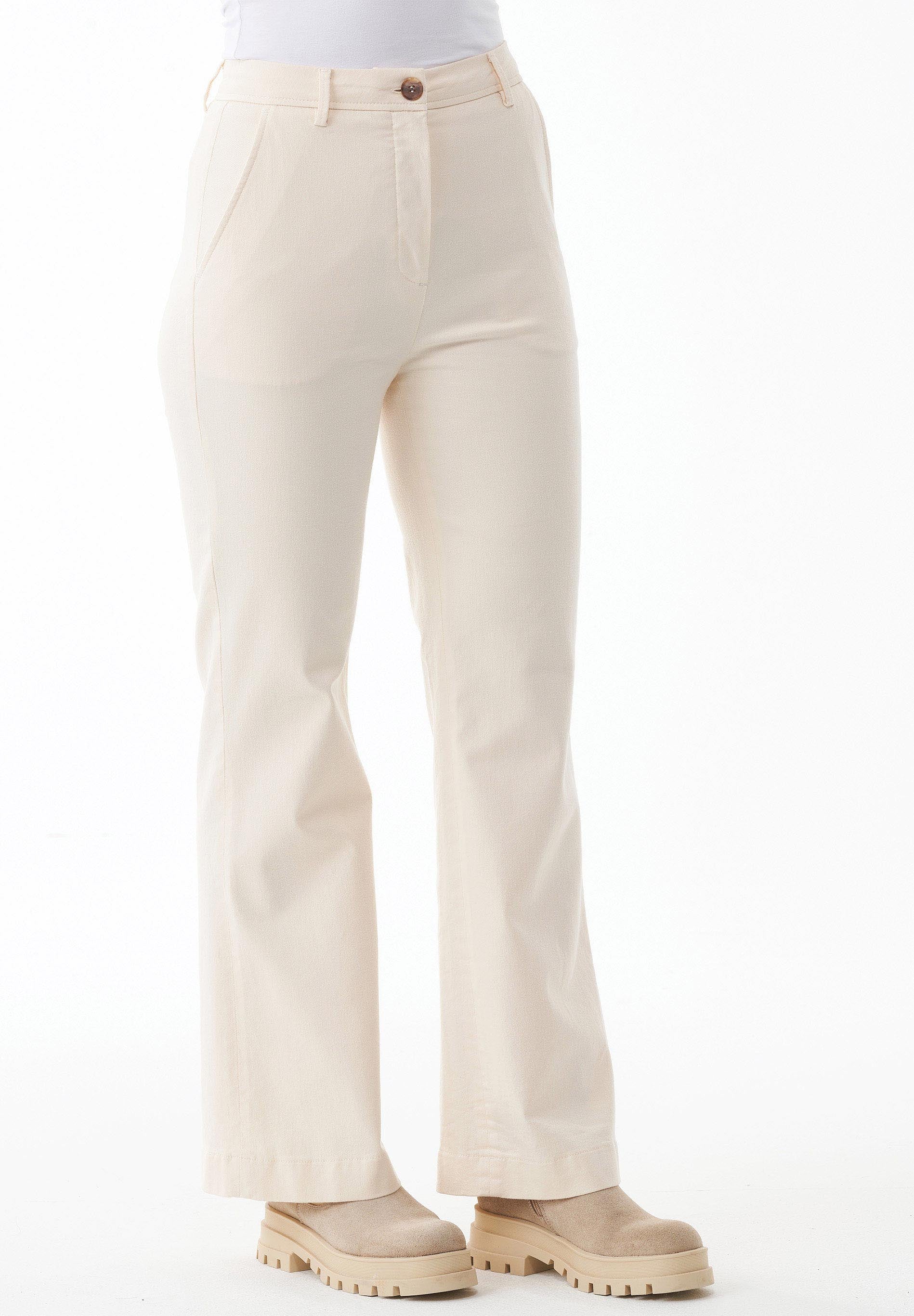 Hose aus TENCEL™ Lyocell und Bio-Baumwolle