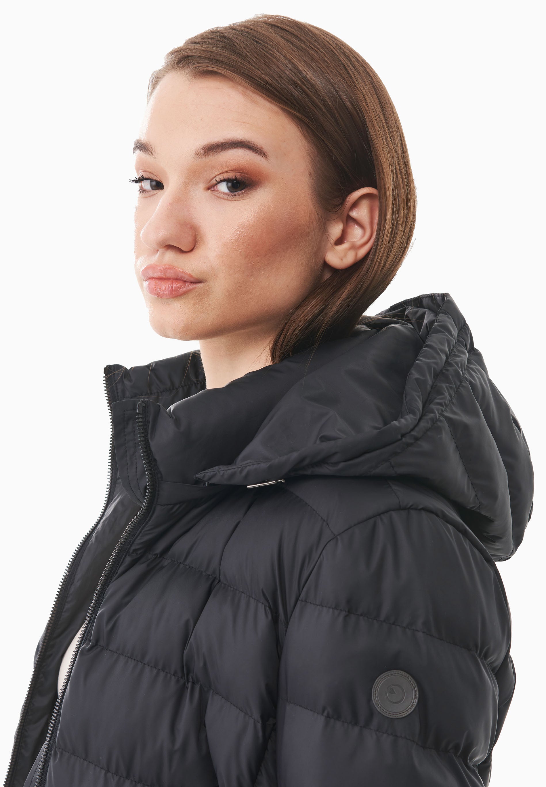 Pufferjacke aus recyceltem Polyester