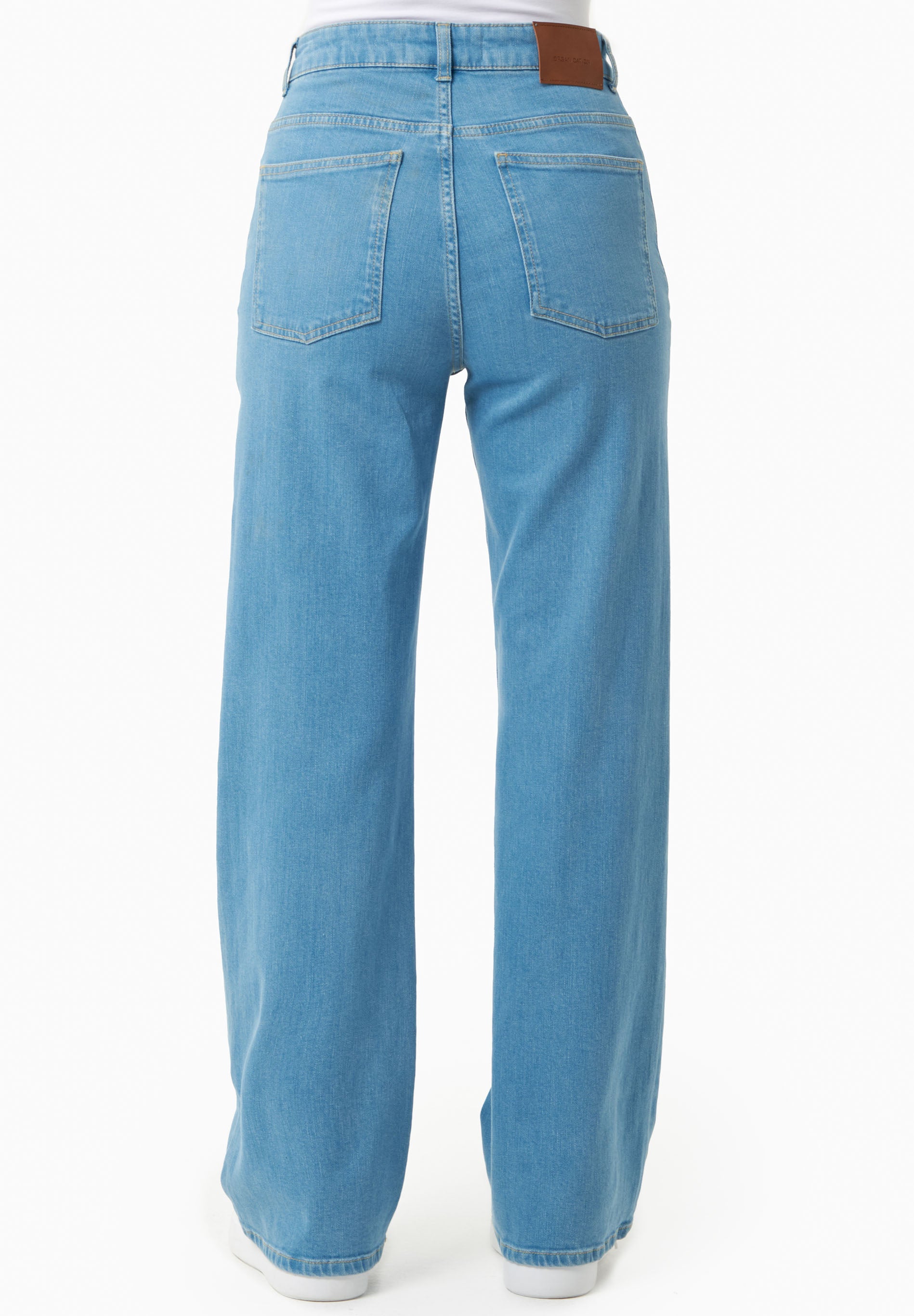 Jeans mit Geradem Schnitt aus Bio-Baumwolle