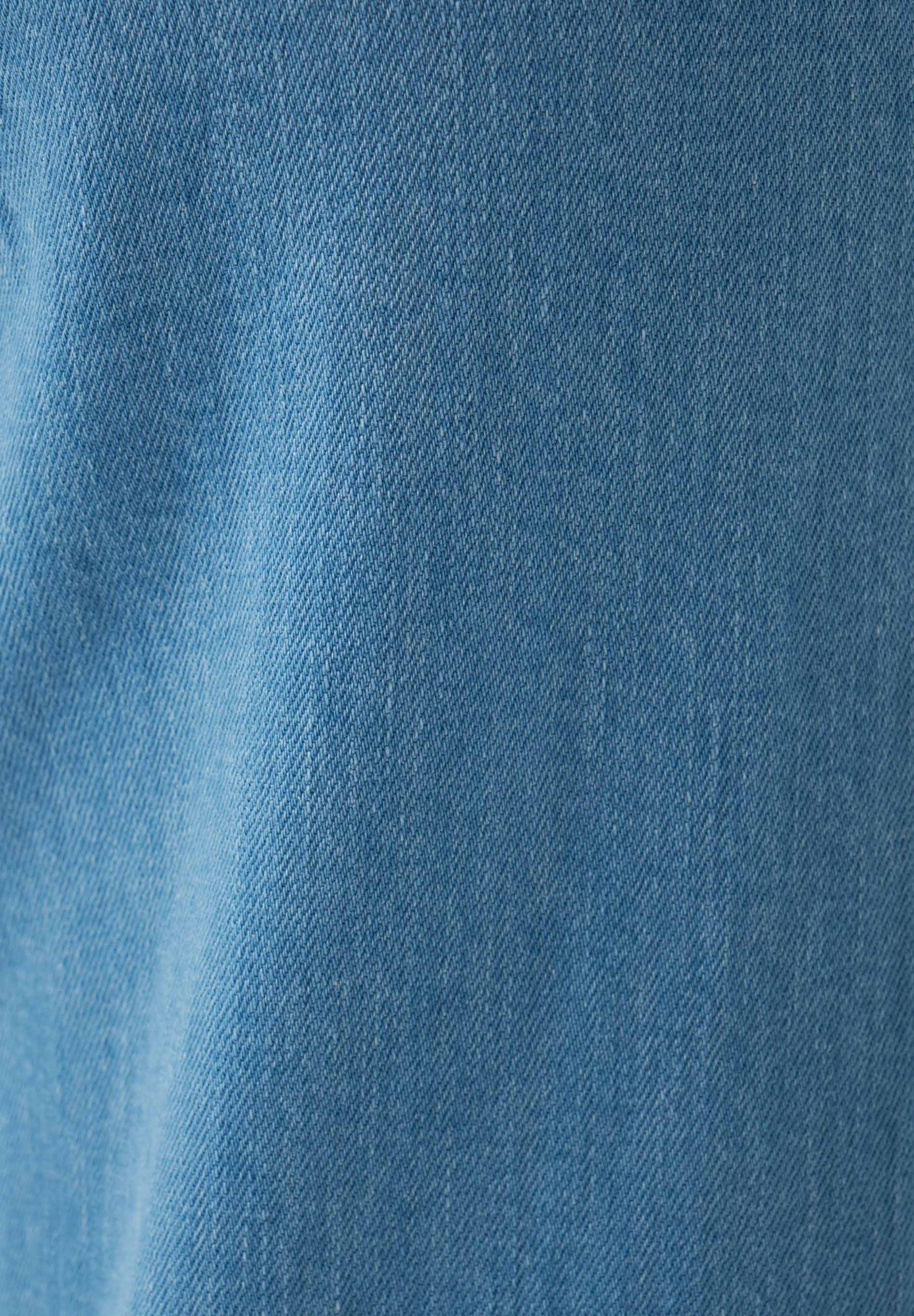 Jeans mit Geradem Schnitt aus Bio-Baumwolle