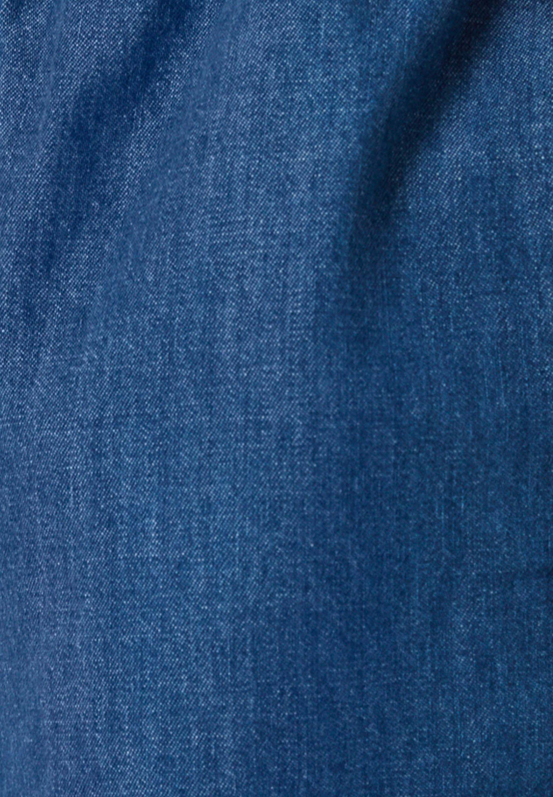 Shorts aus Bio-Baumwolle in Denim