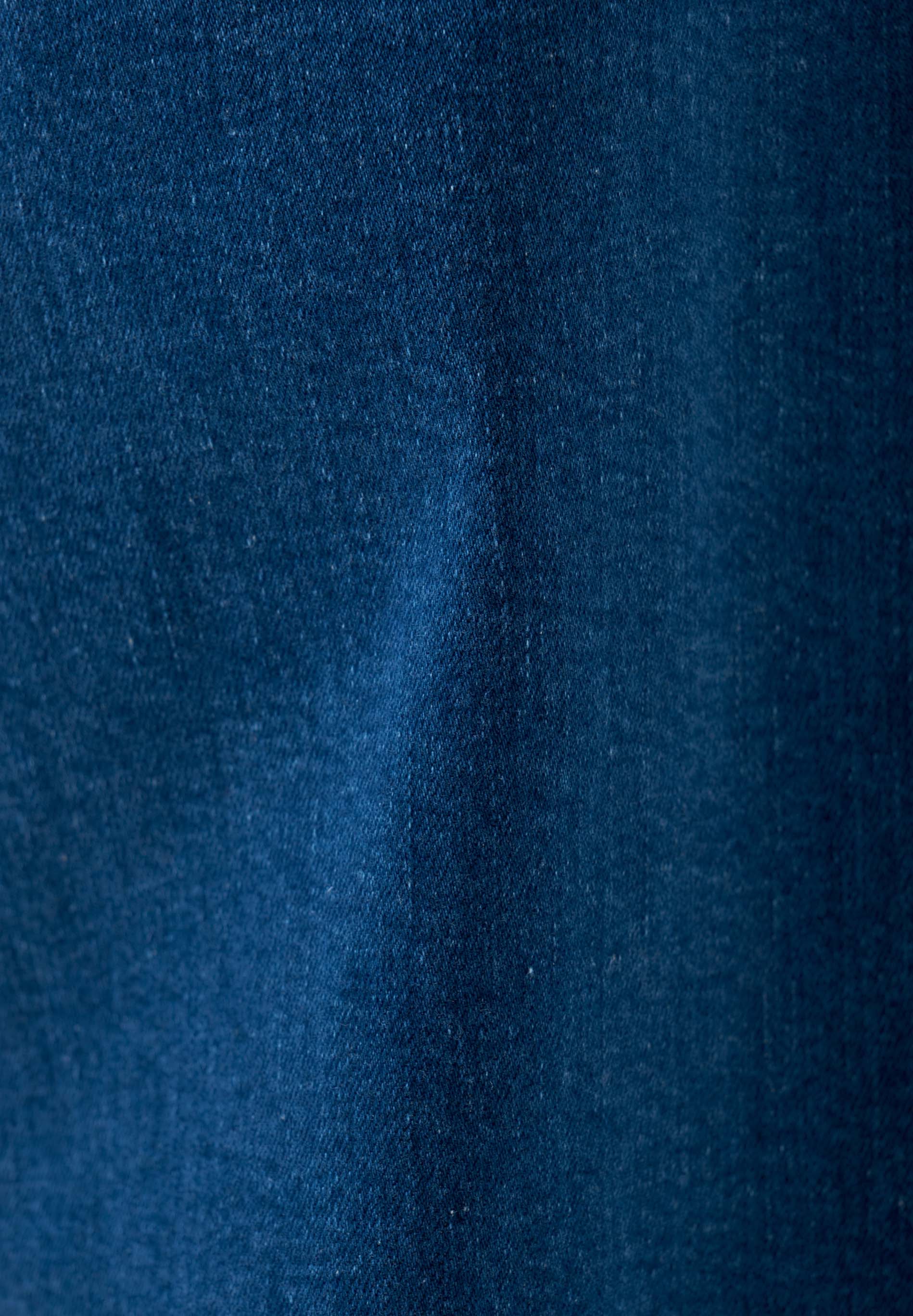 Jeans mit Weitem Bein aus Bio-Baumwolle