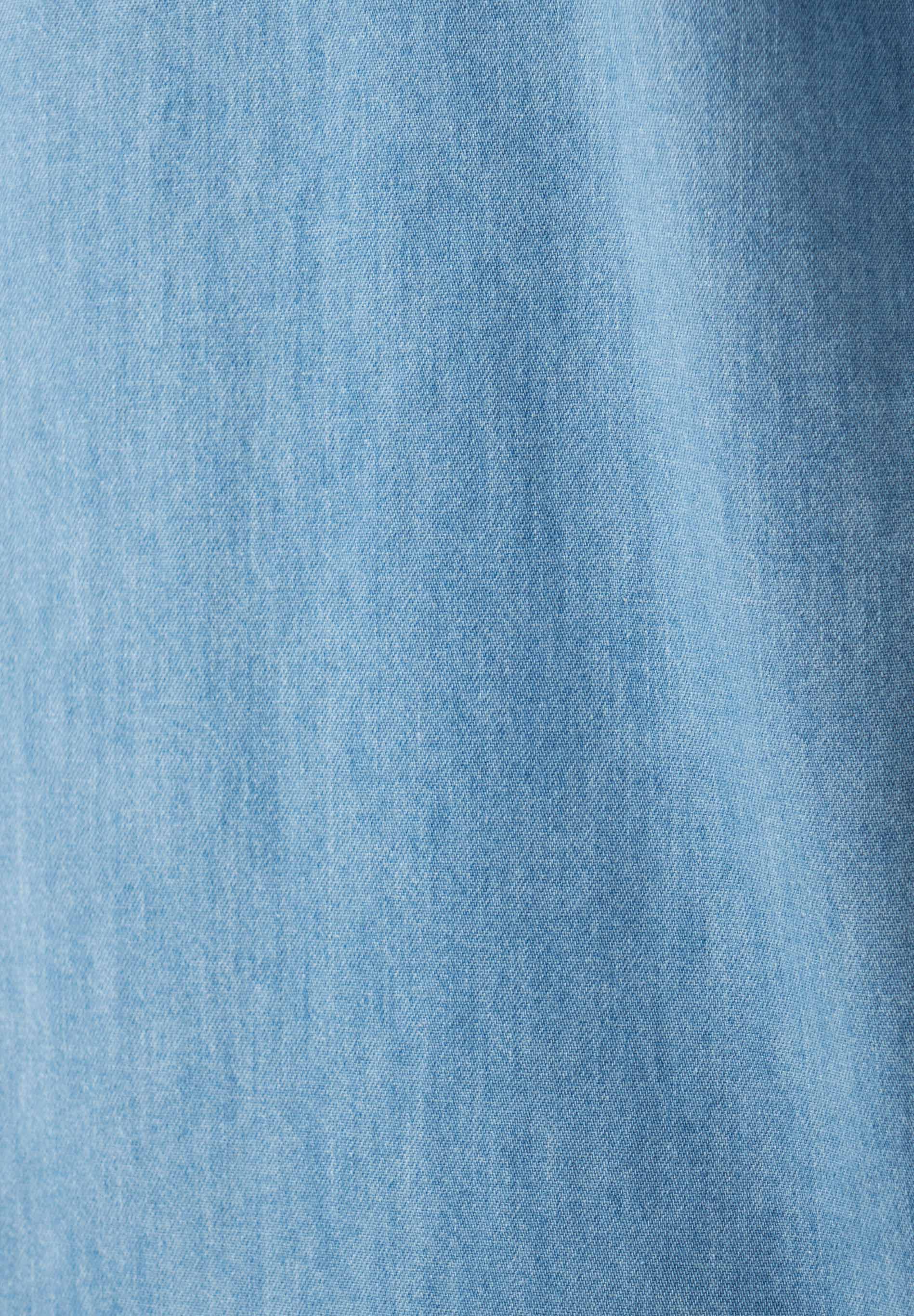 Denim-Bluse aus Bio-Baumwolle