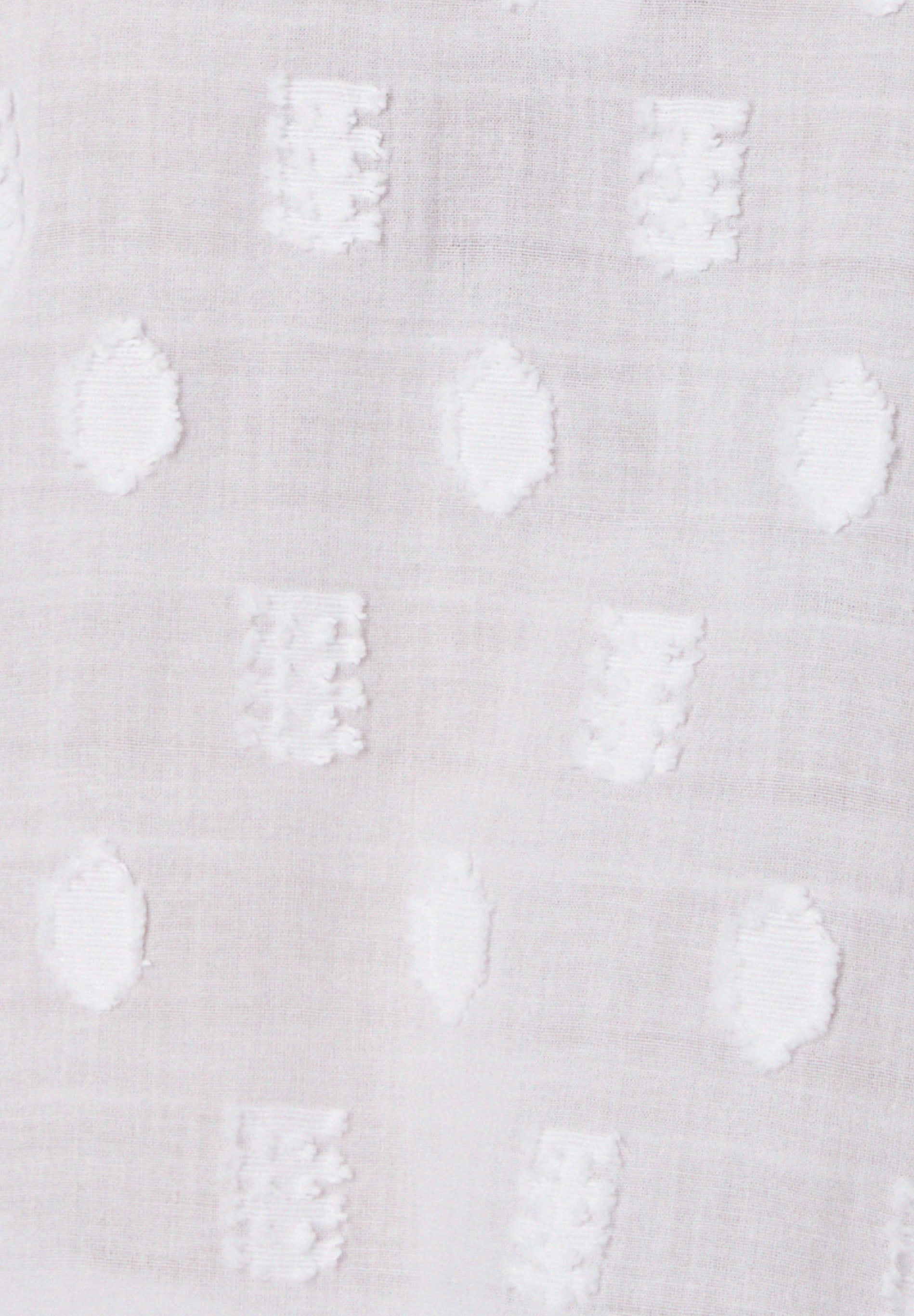 Bluse aus Bio-Baumwolle im Jacquardgewebe
