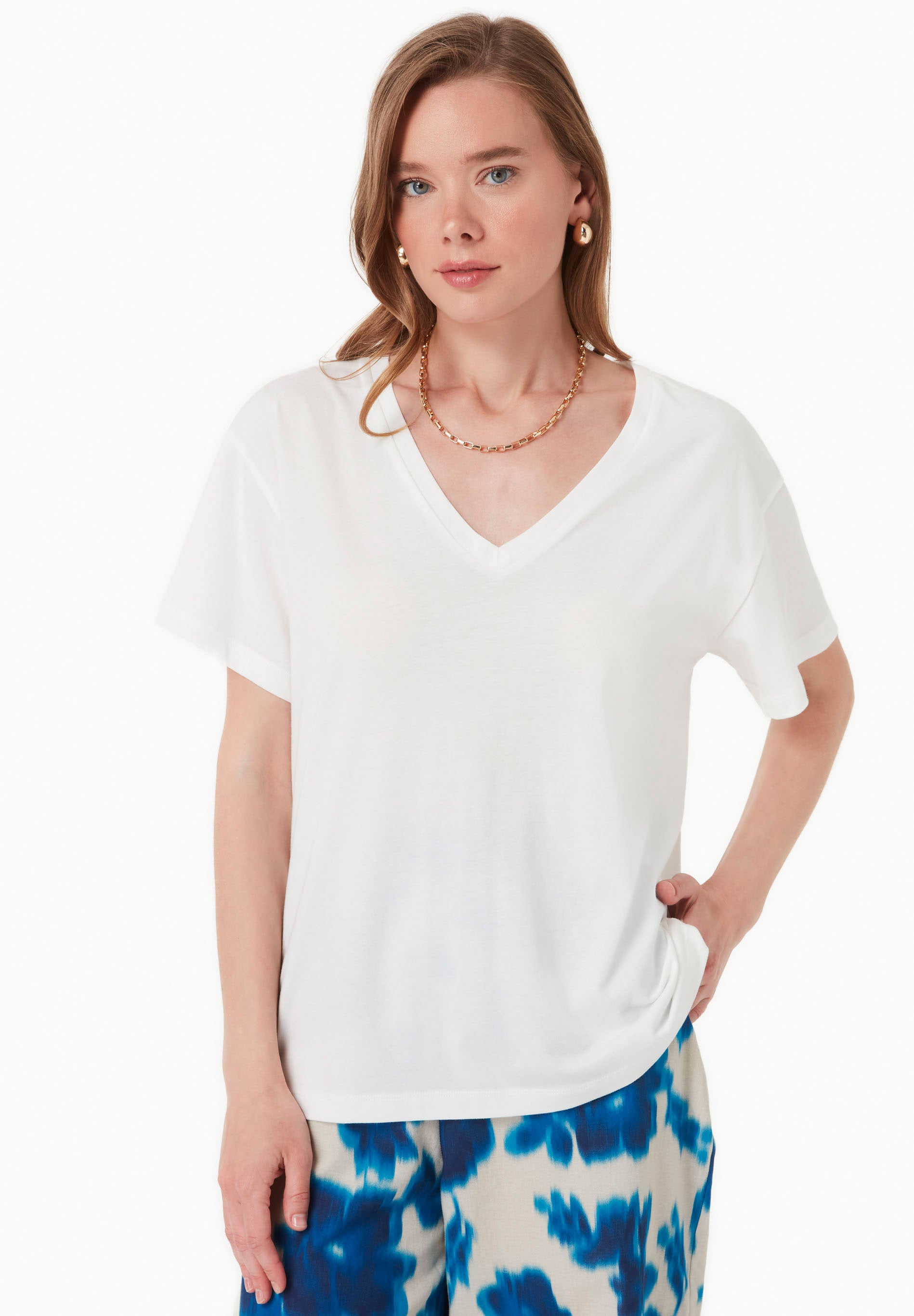 T-Shirt aus TENCEL™ Modal und Bio-Baumwolle