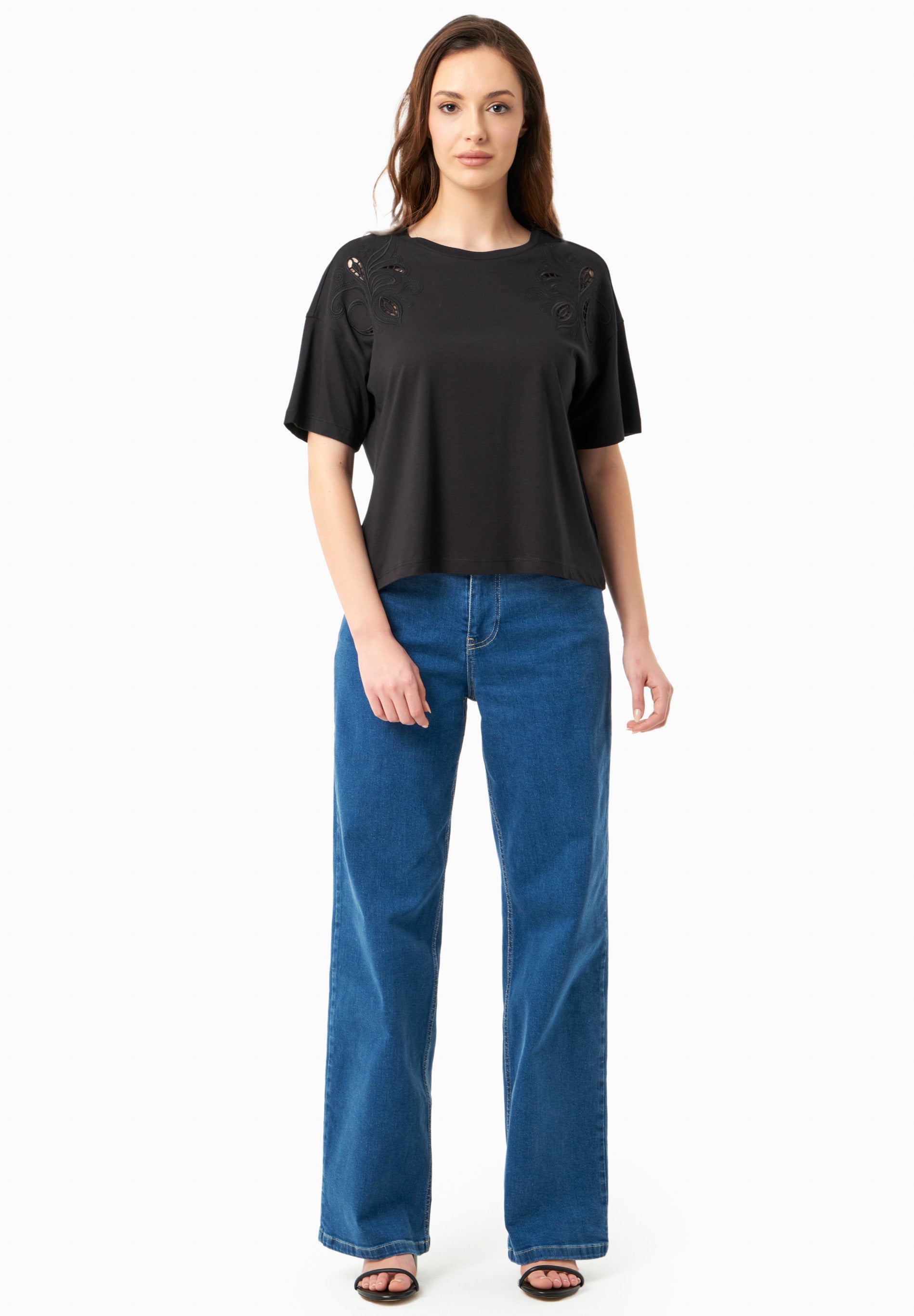 T-Shirt aus TENCEL™ Modal und Bio-Baumwolle