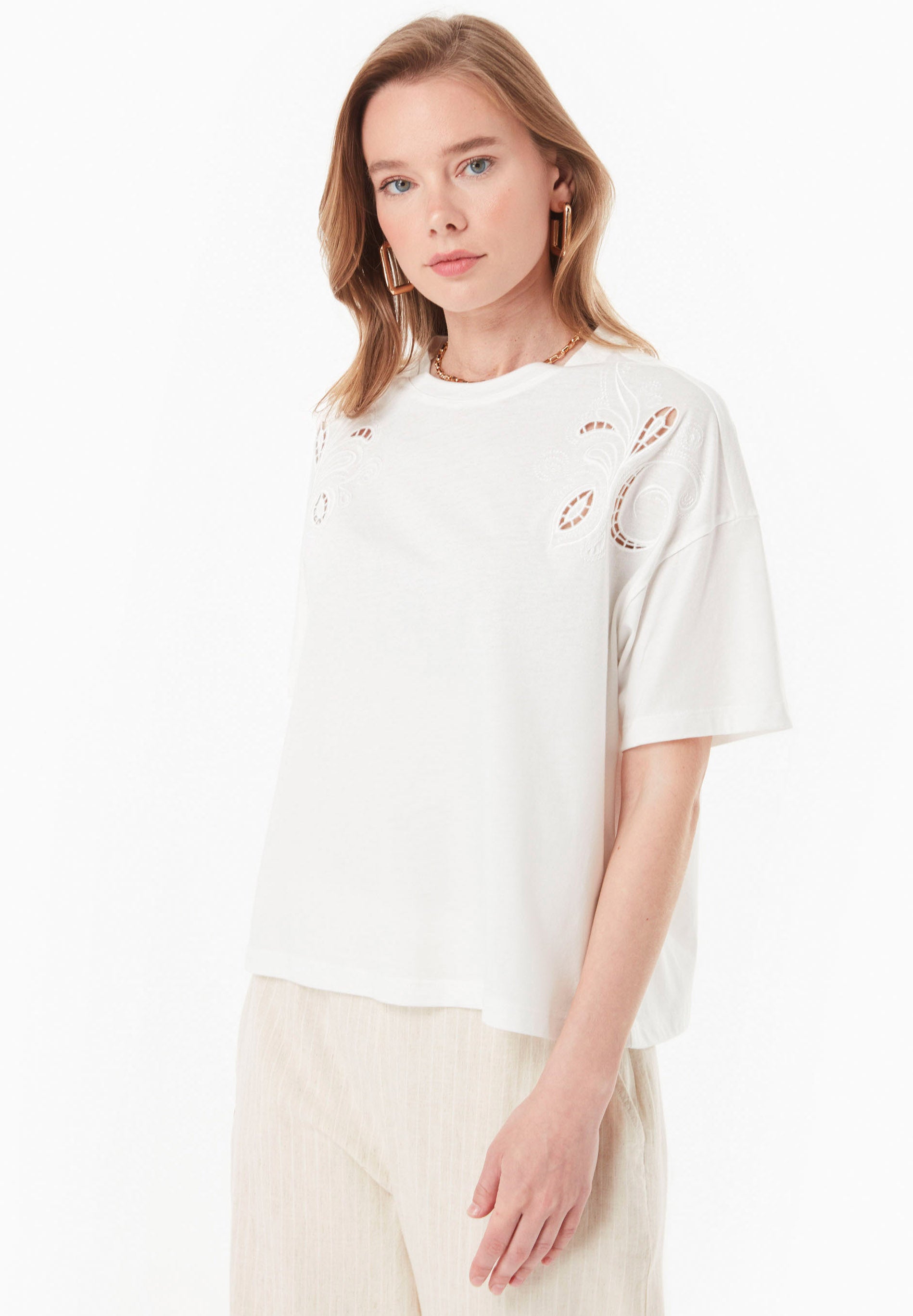 T-Shirt aus TENCEL™ Modal und Bio-Baumwolle