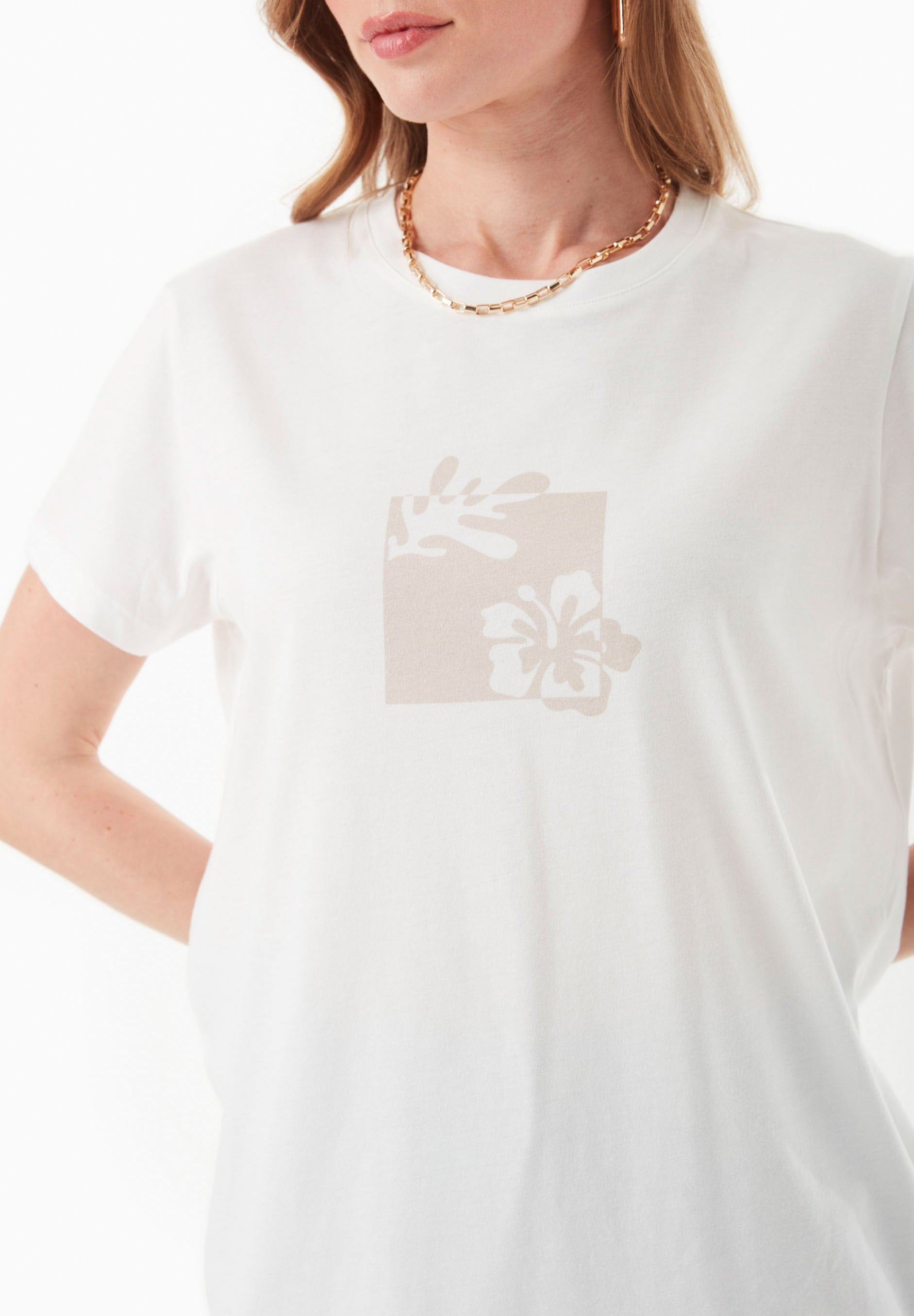 T-Shirt aus TENCEL™ Modal und Bio-Baumwolle