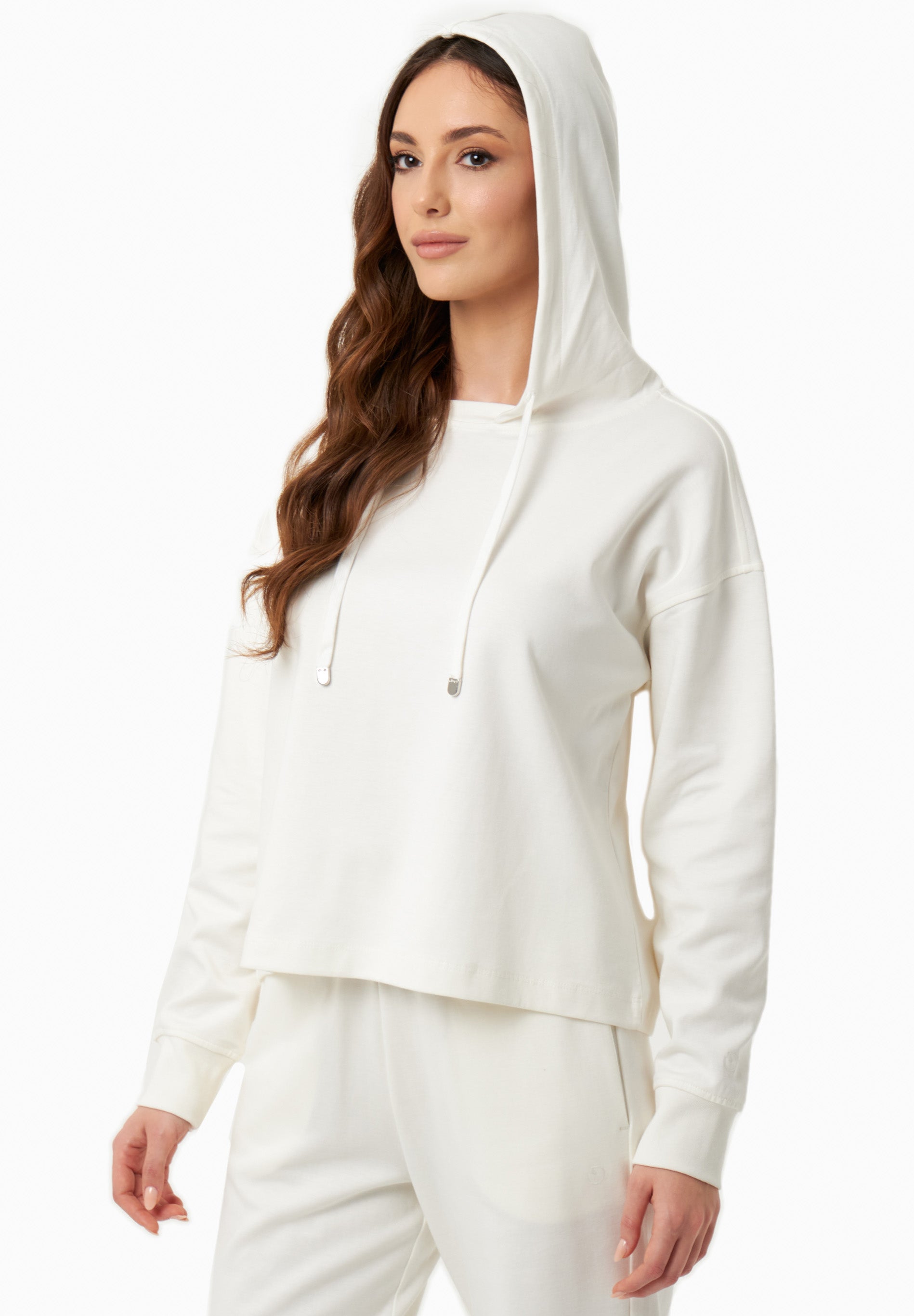 Sweathoodie aus TENCEL™ Modal und Bio-Baumwolle