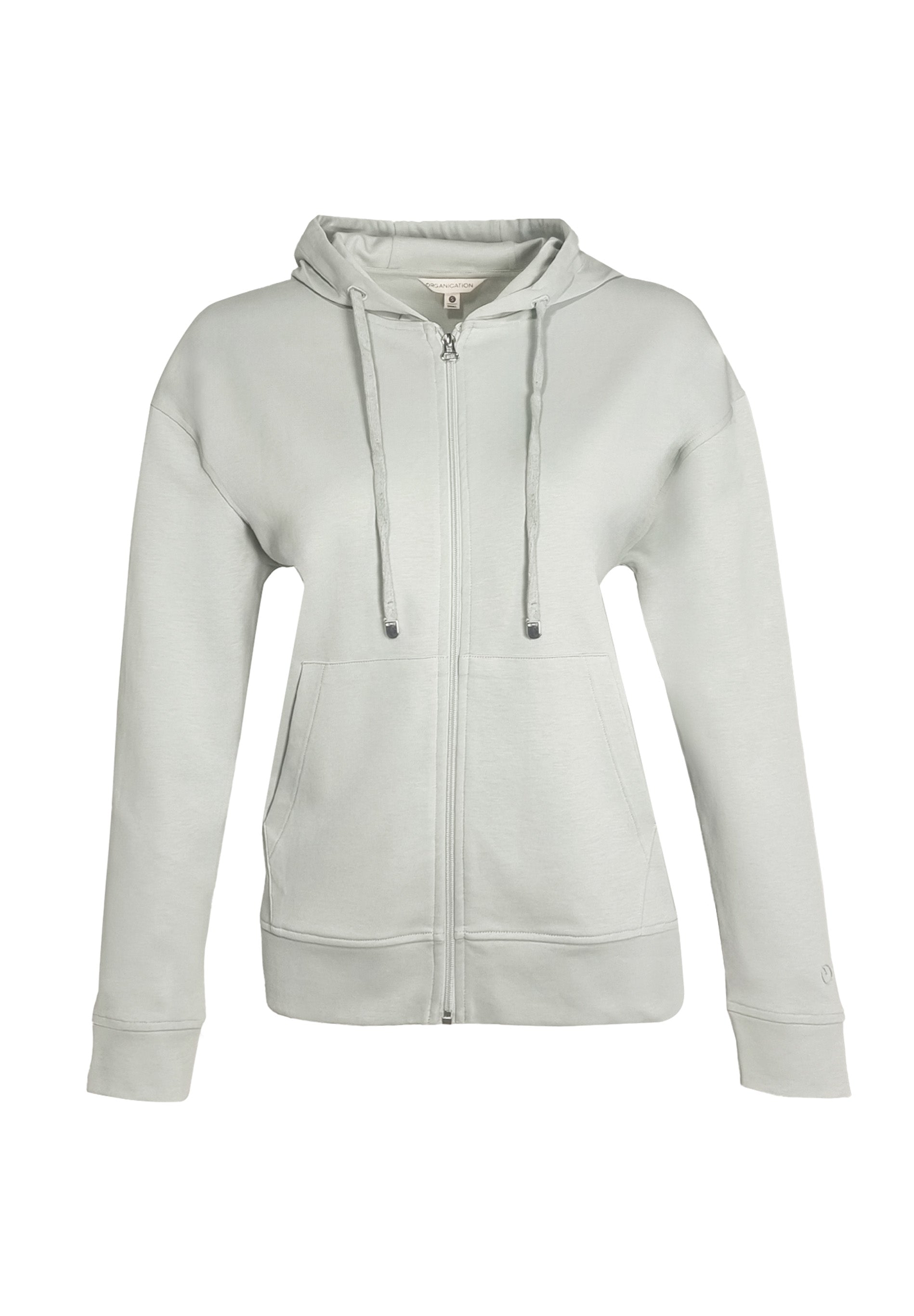 Sweatjacke aus TENCEL™ Modal und Bio-Baumwolle