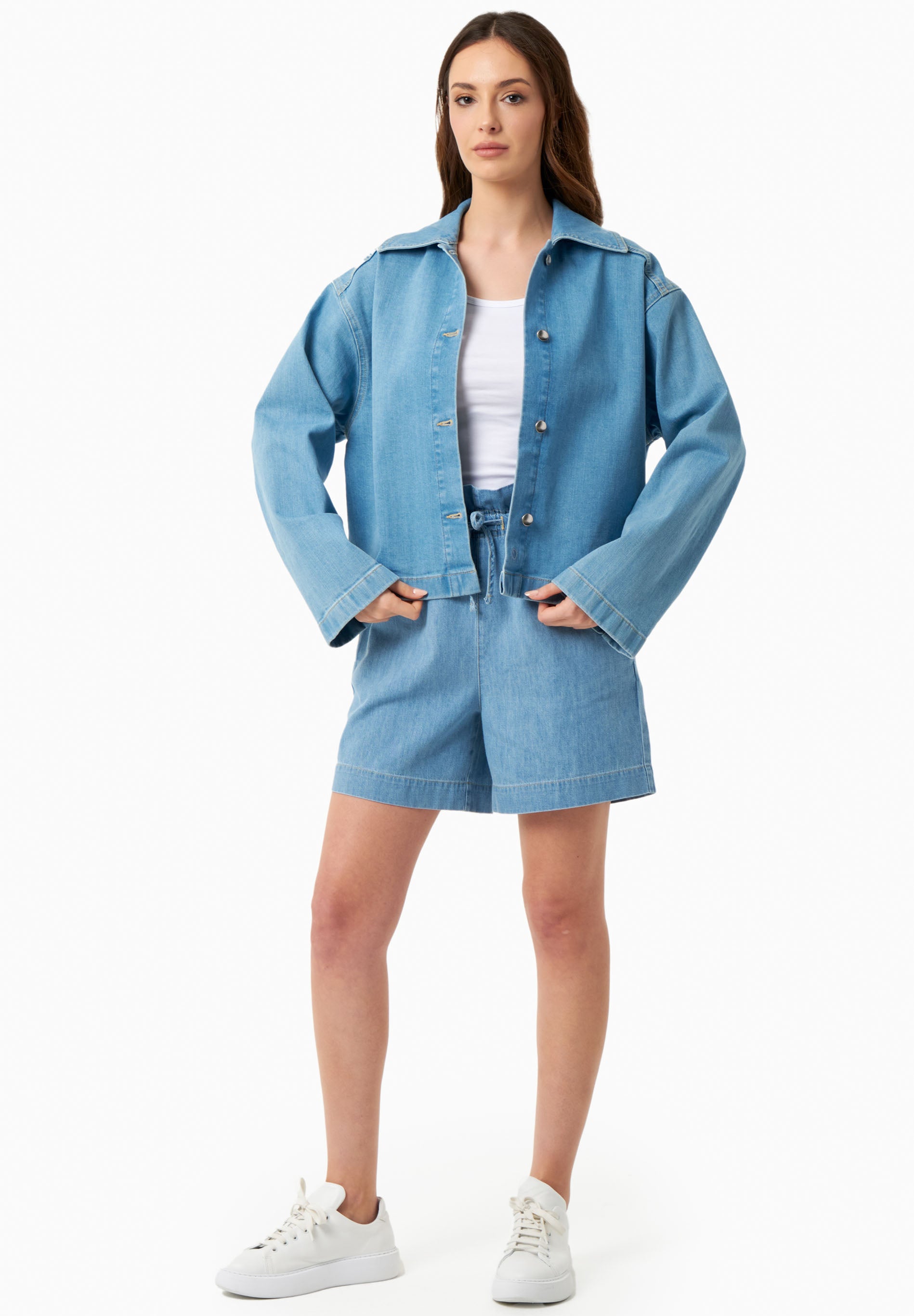 Jeansjacke aus Bio-Baumwolle