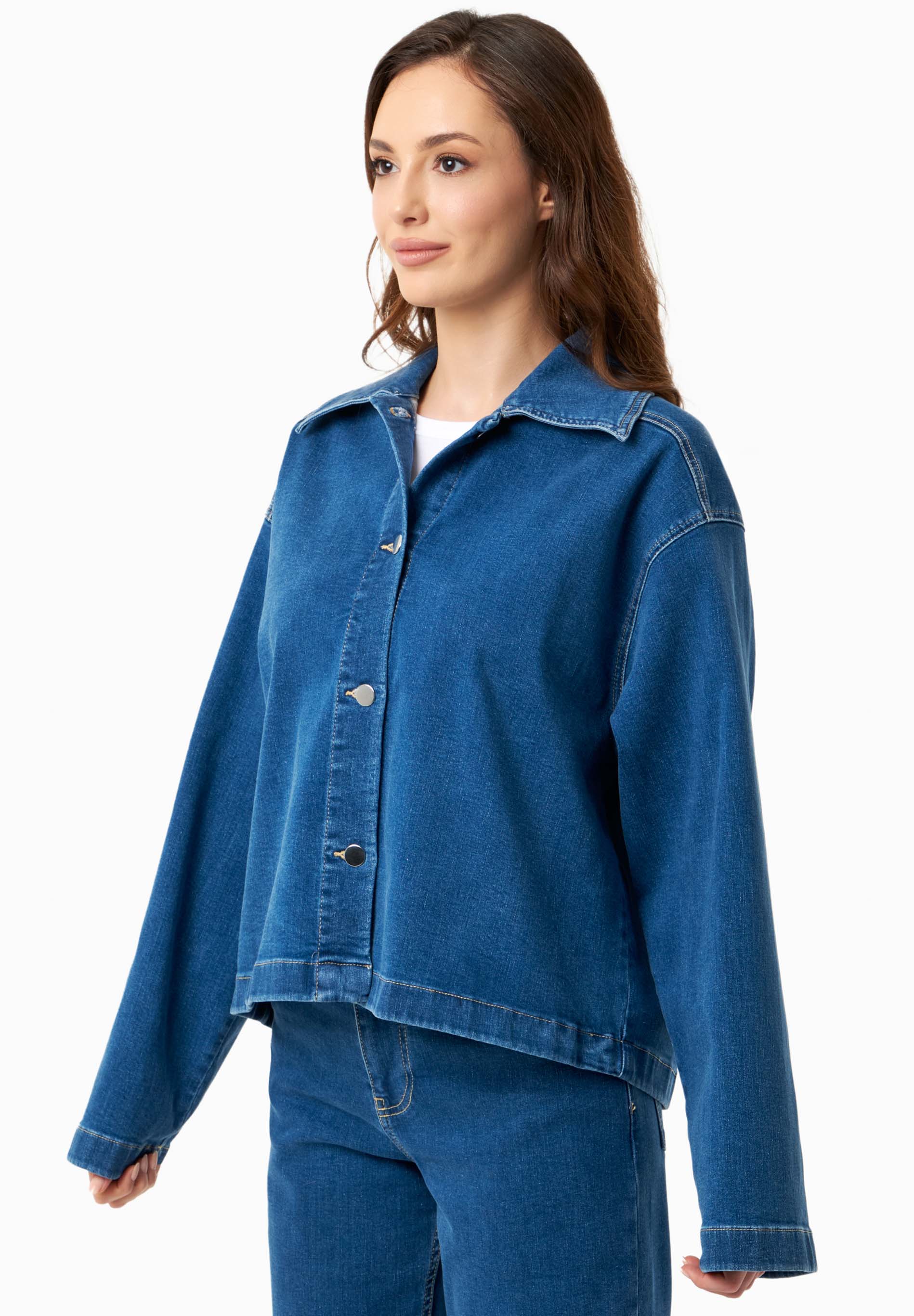 Jeansjacke aus Bio-Baumwolle
