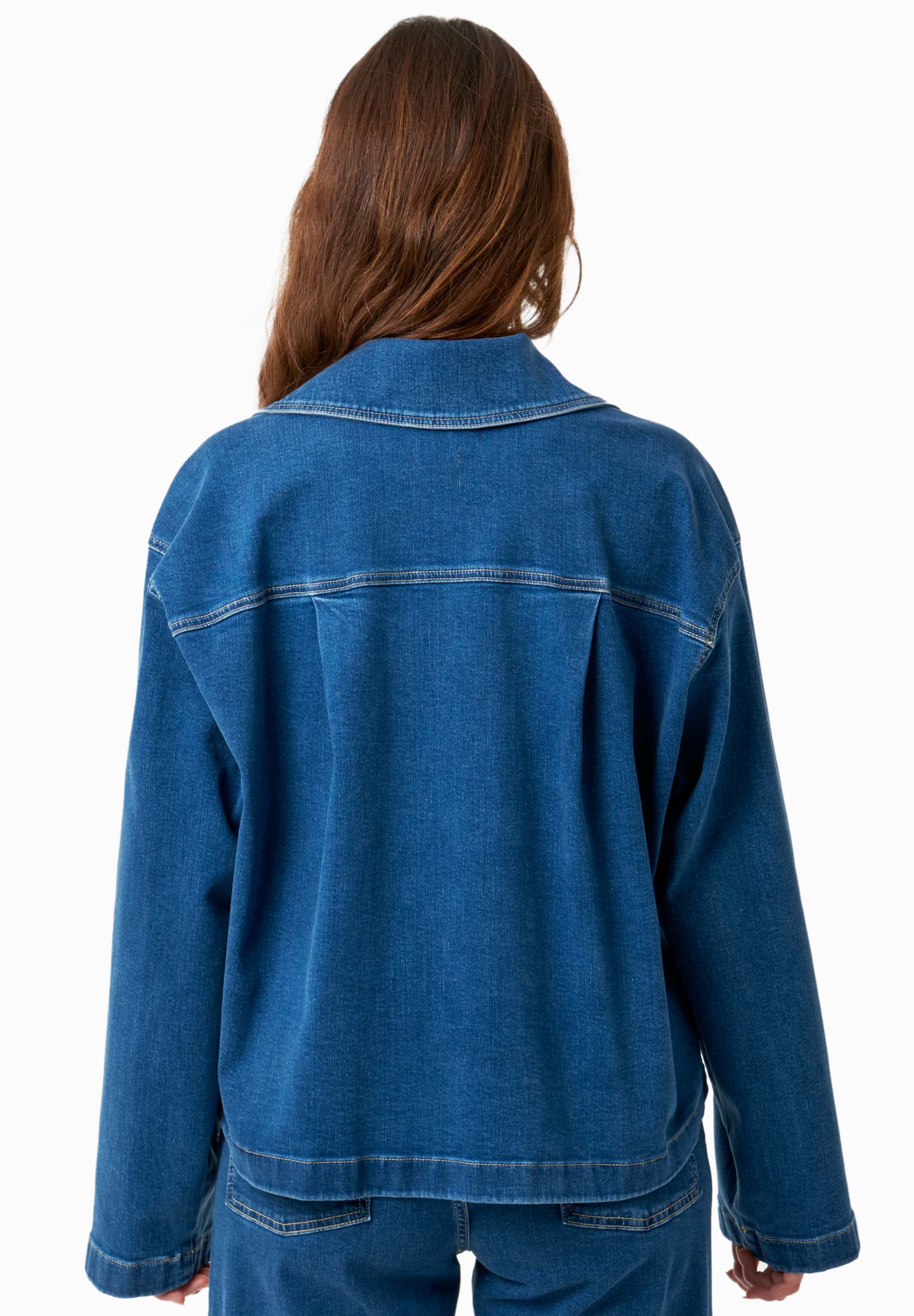 Jeansjacke aus Bio-Baumwolle