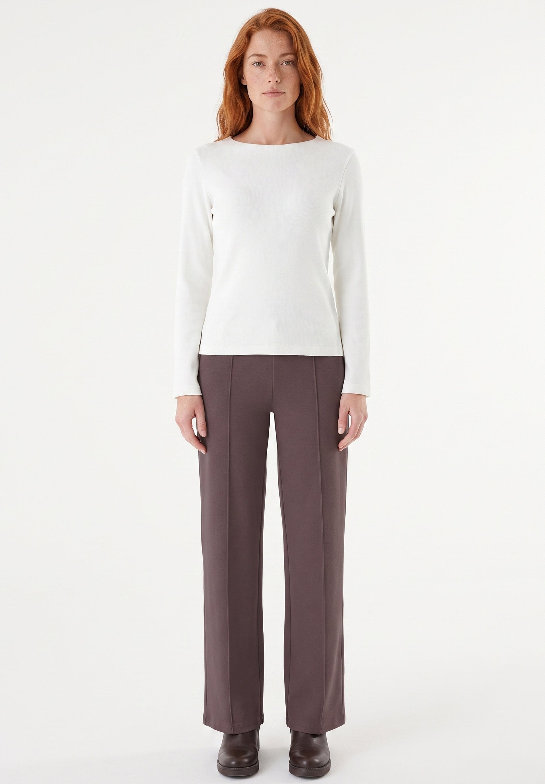 High-Waist-Hose aus ECOVERO™ Viskose und recyceltem Polyamid