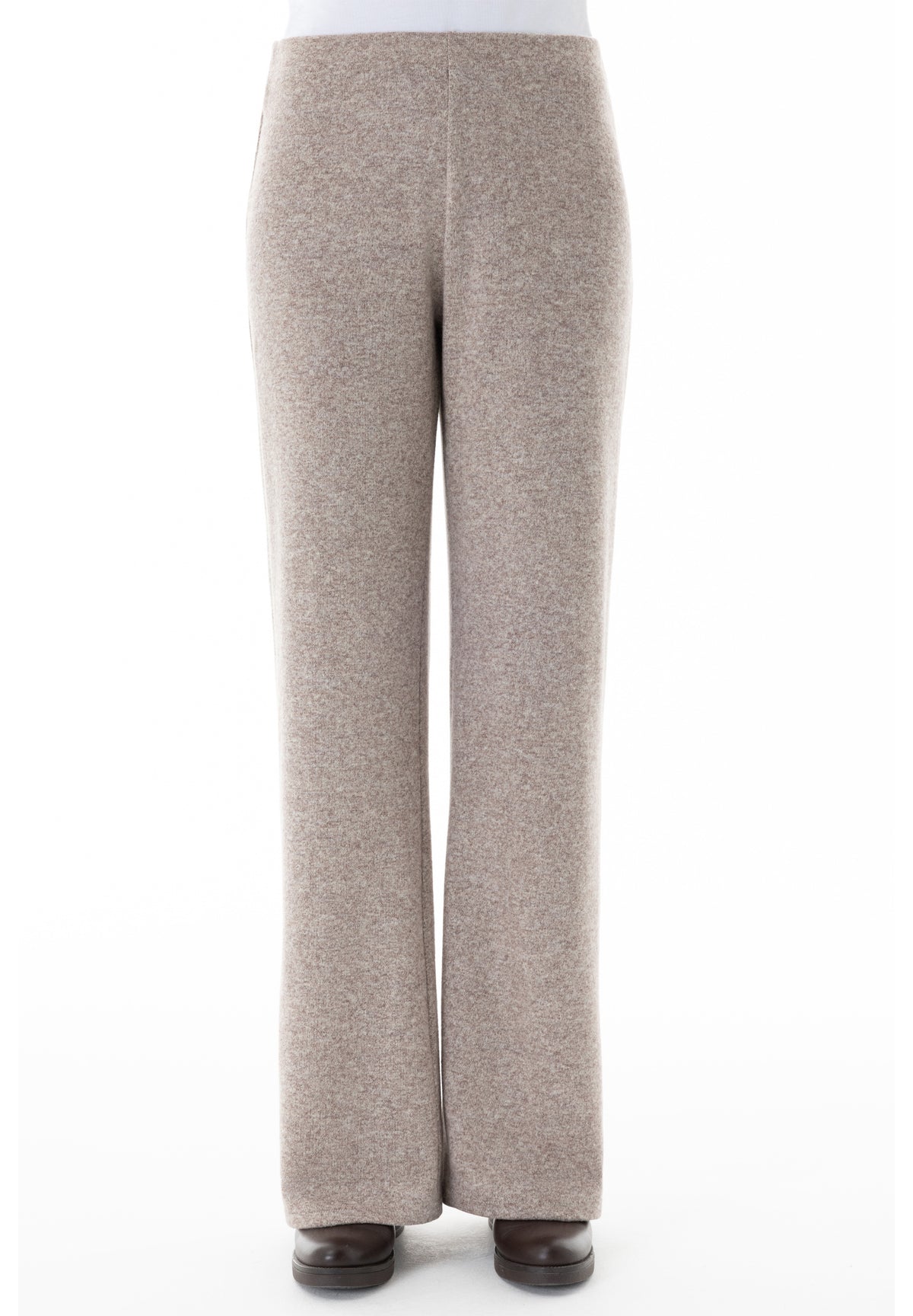 Wide-Leg-Hose aus Bio-Baumwolle und recyceltem Polyester