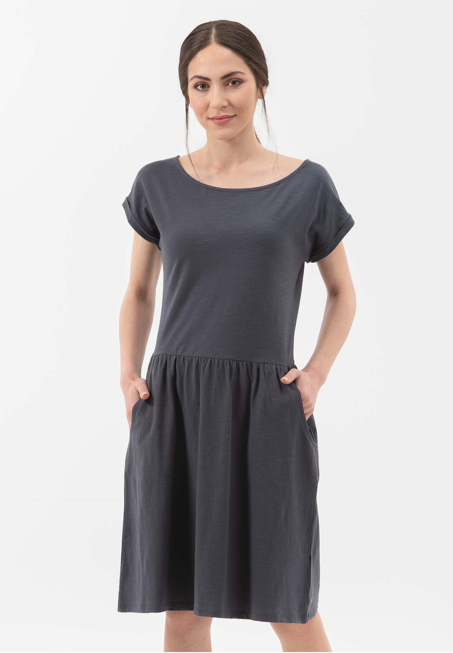 Slub-Jersey-Kleid aus Bio-Baumwolle