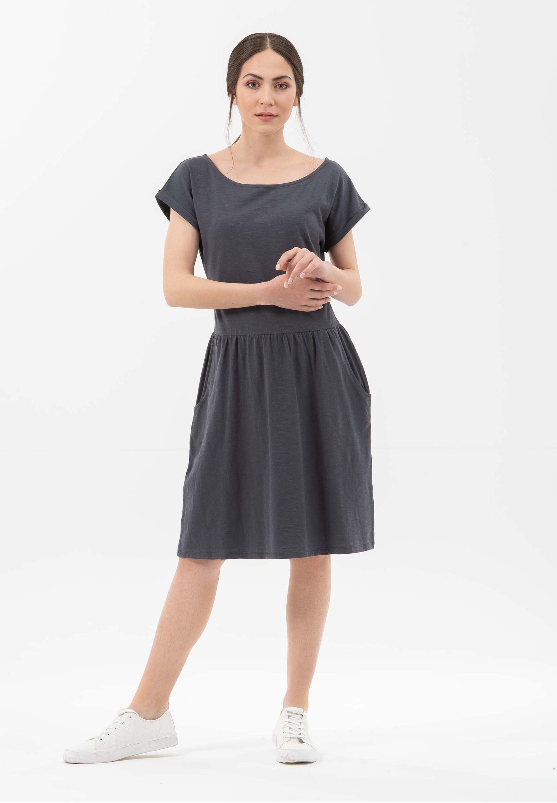 Slub-Jersey-Kleid aus Bio-Baumwolle