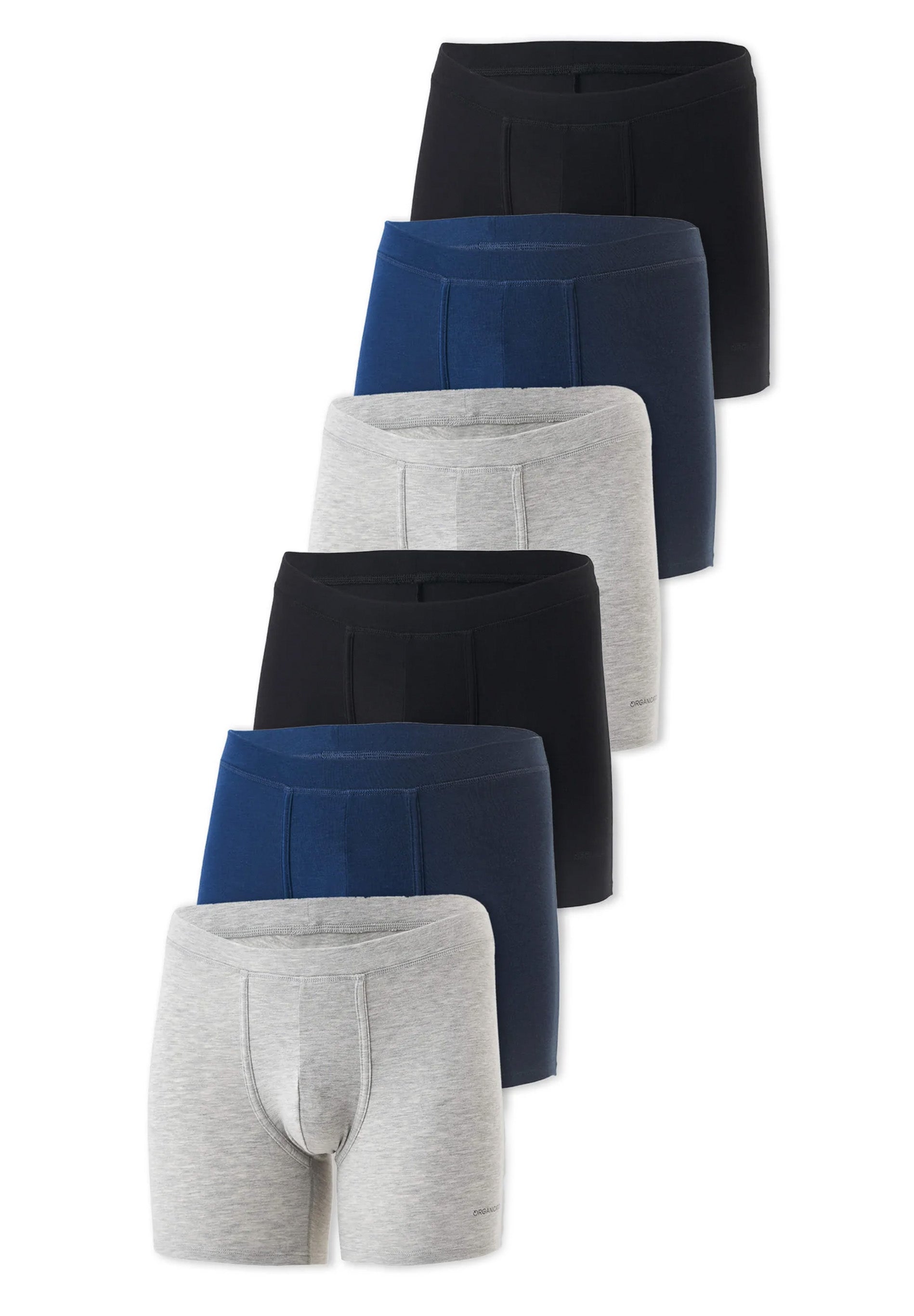 BOWENN | Boxer Trunk aus Bio-Baumwolle und TENCEL™ Modal-Mix im 6er-Pack