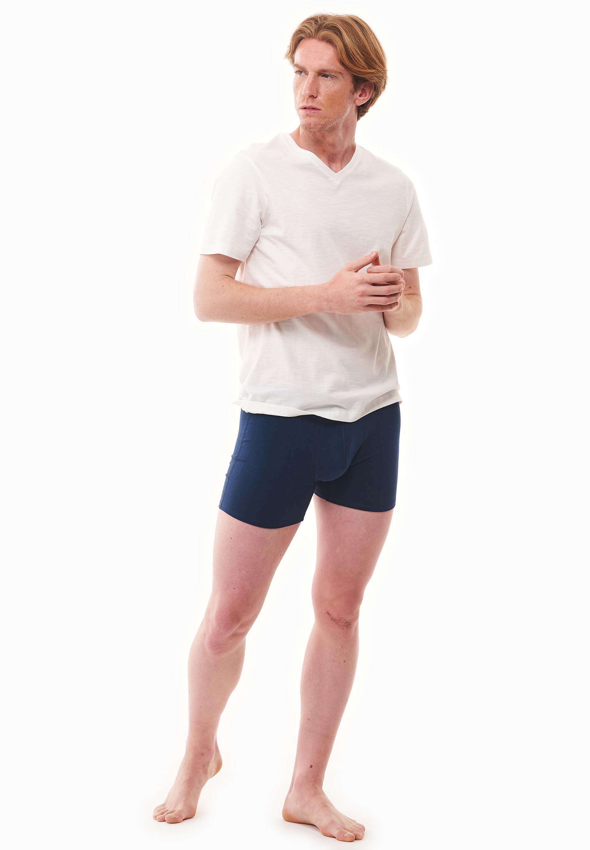 BRUNNO | Boxer Brief aus Bio-Baumwolle und TENCEL™ Modal im 6er-Pack