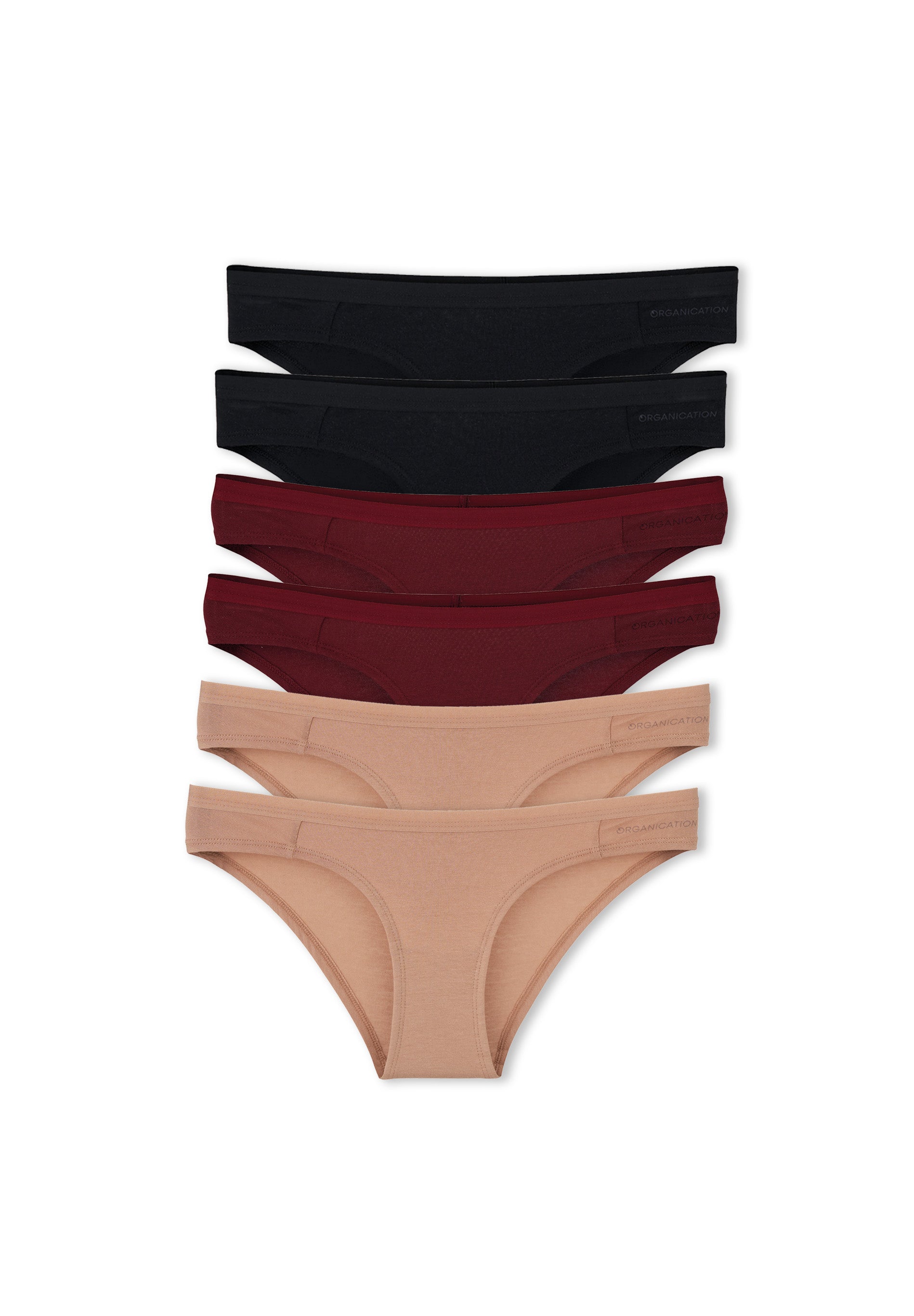 KAMILLA | Slip aus Bio-Baumwolle und TENCEL™ Modal-Mix im 6er-Pack