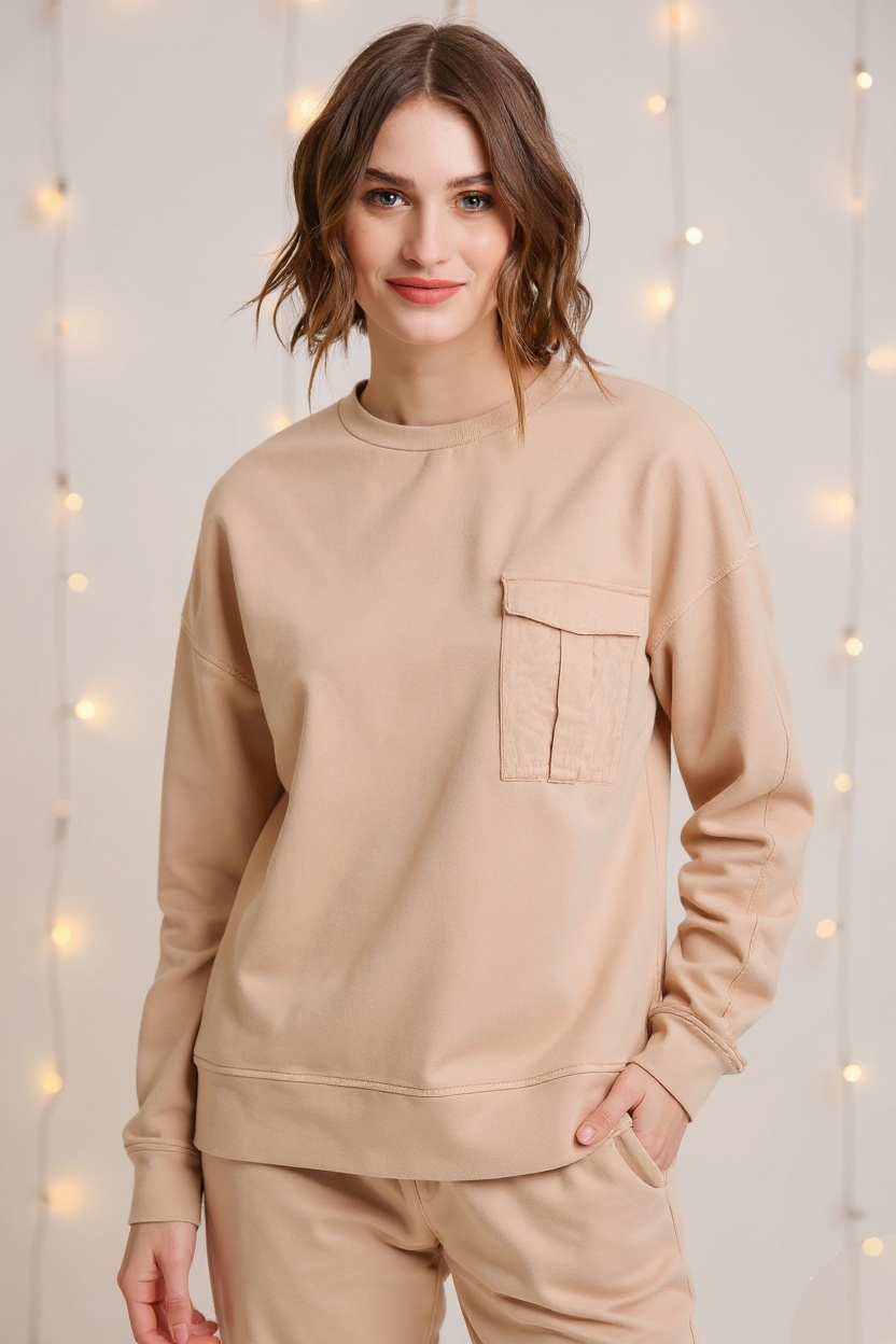 Sweatshirt aus Bio-Baumwolle