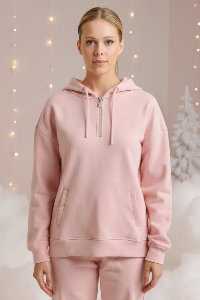 Sweathoodie aus Bio-Baumwolle